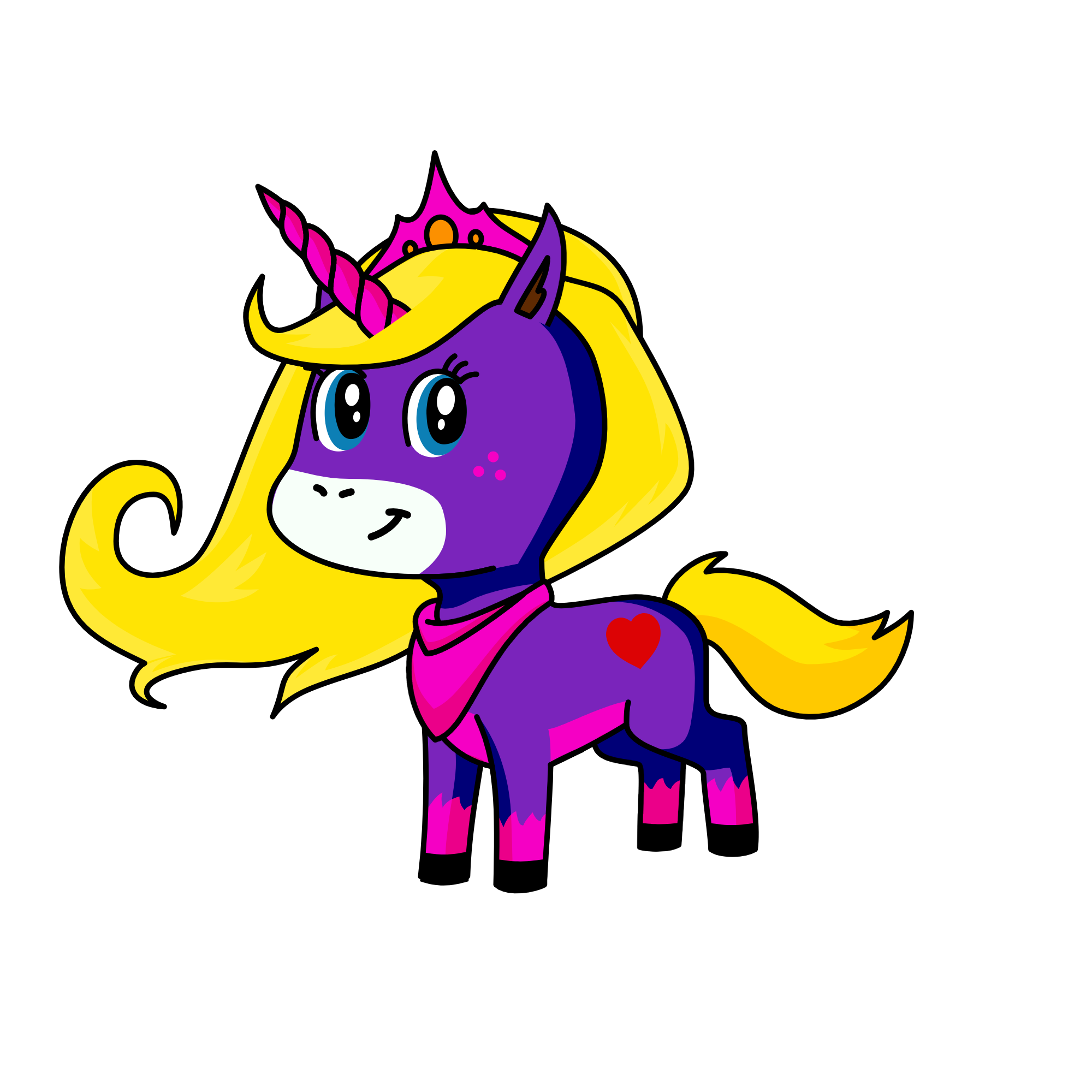 Sparkle, the unicorn
