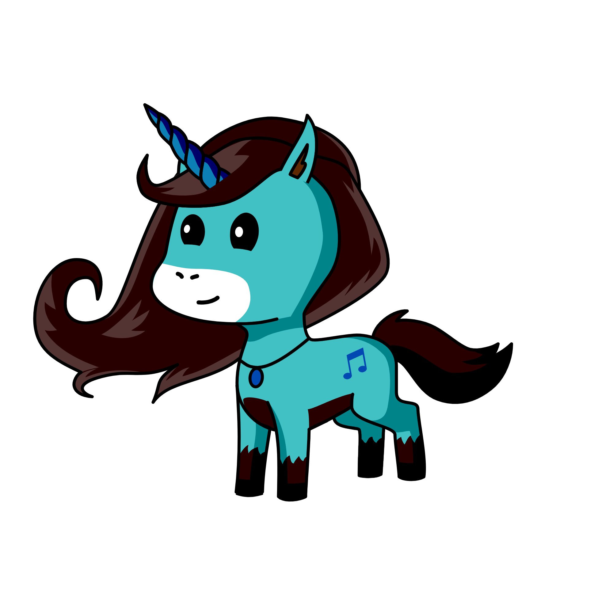 Kellisa, the unicorn
