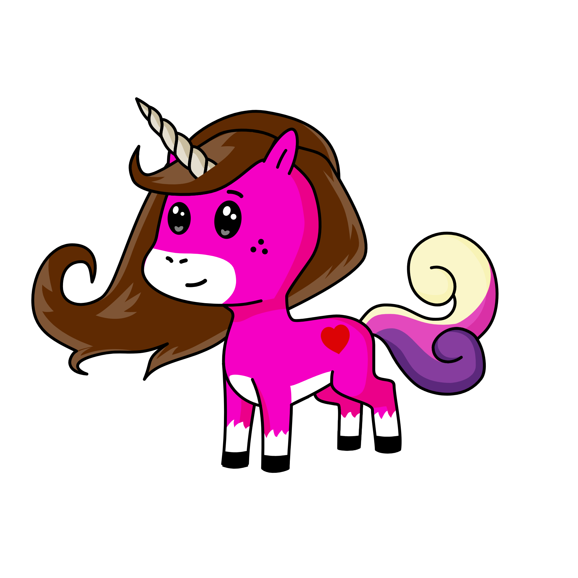 mene, the unicorn
