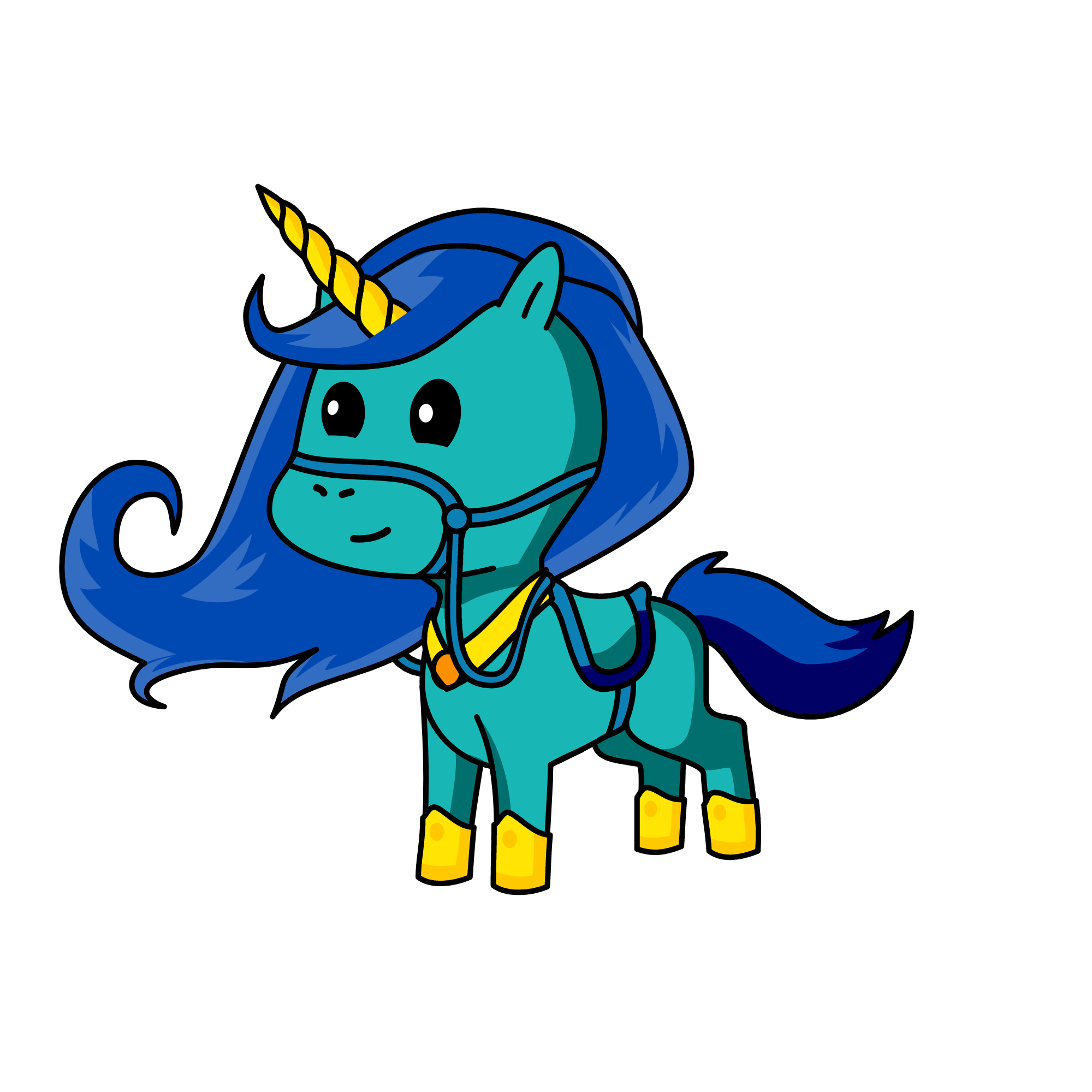 princess, the unicorn
