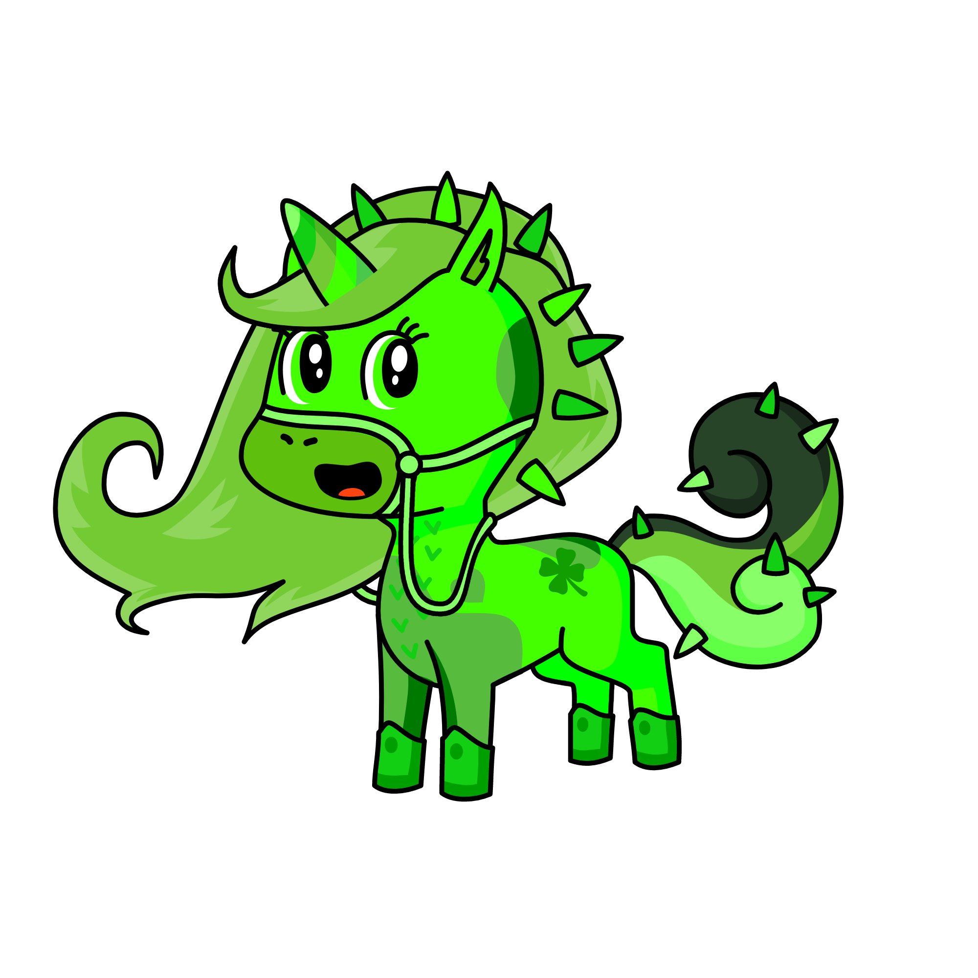PRINSESS FOREST, the unicorn