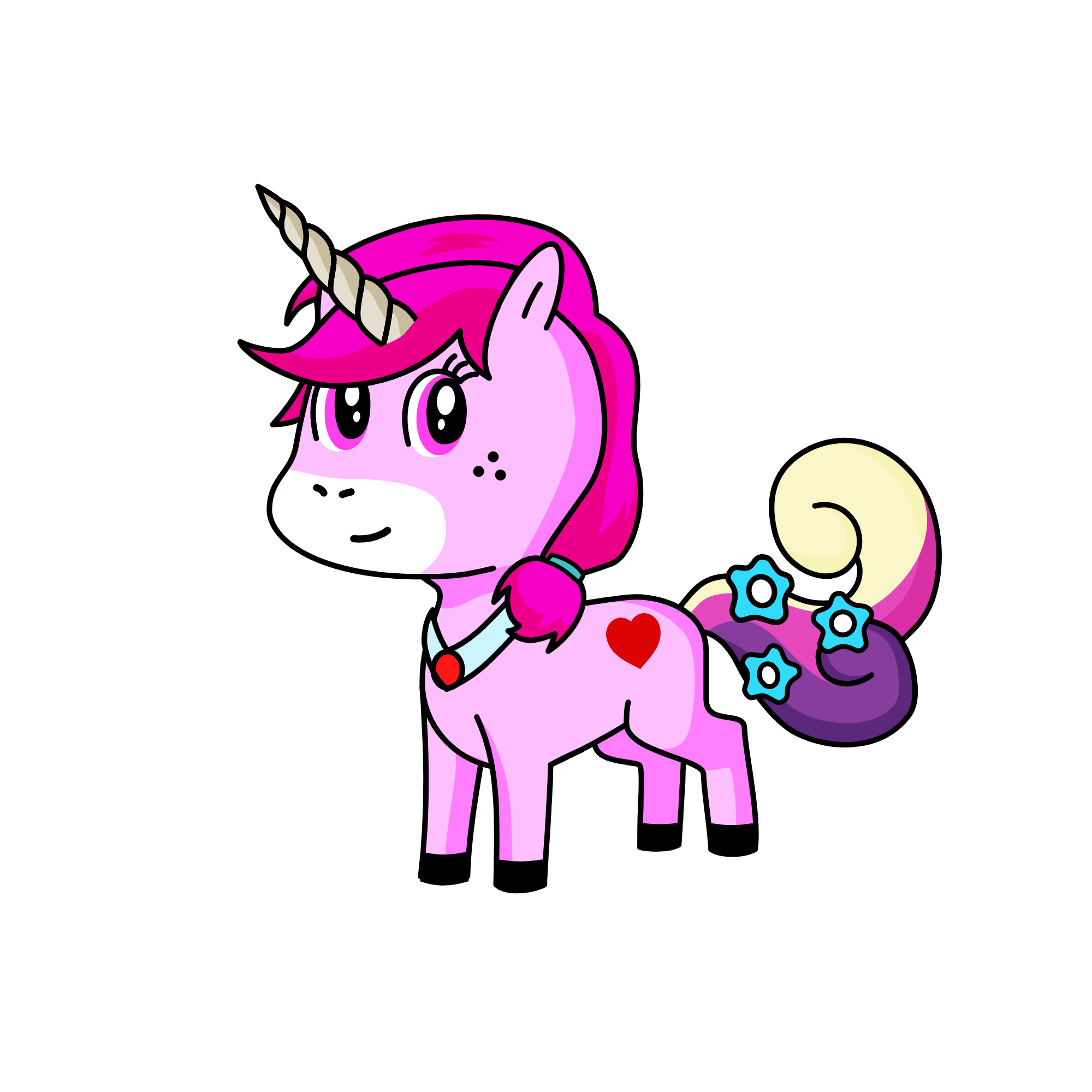 Hearth, the unicorn