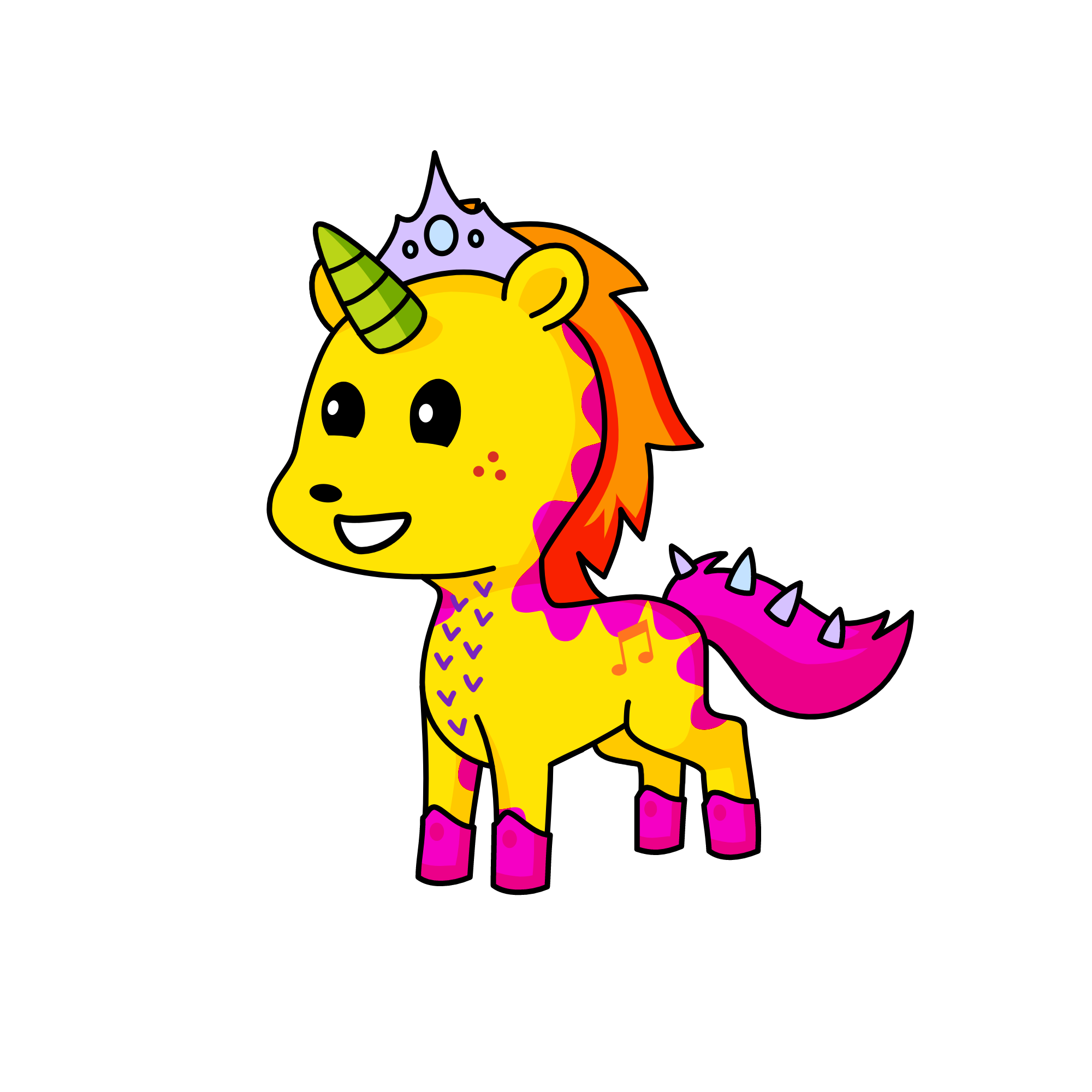 Shimmer, the unicorn