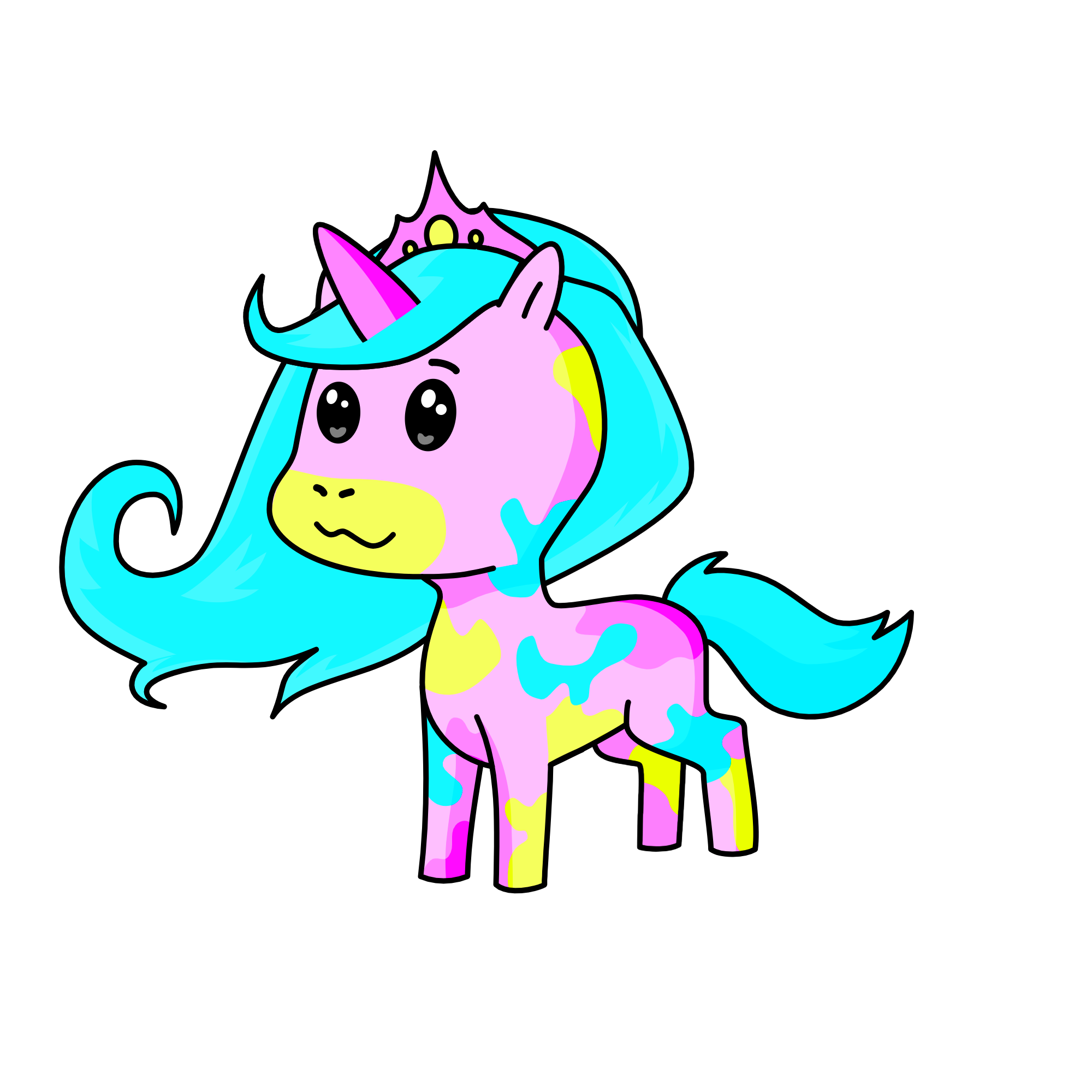 cotton candy, the unicorn