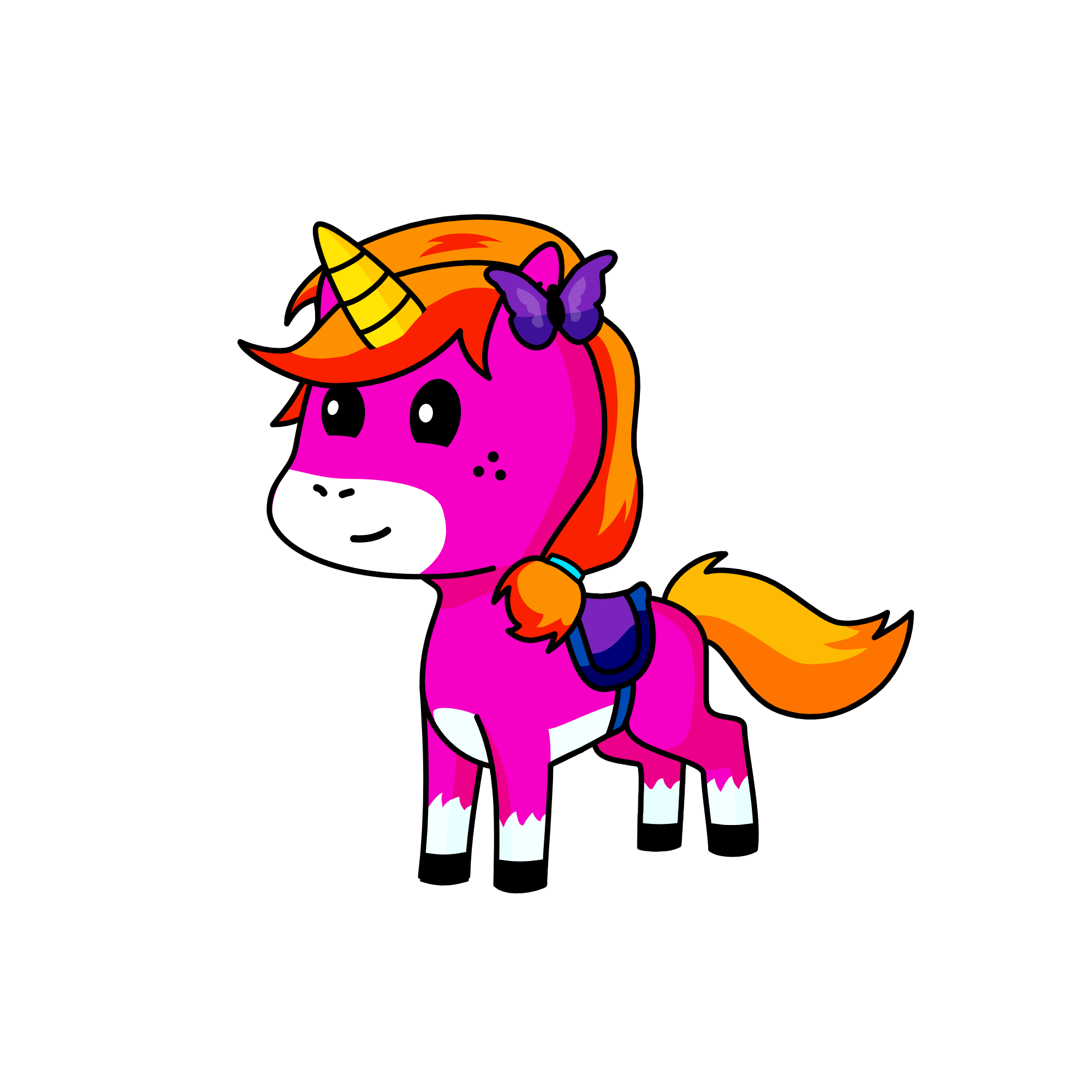 Butterfly, the unicorn