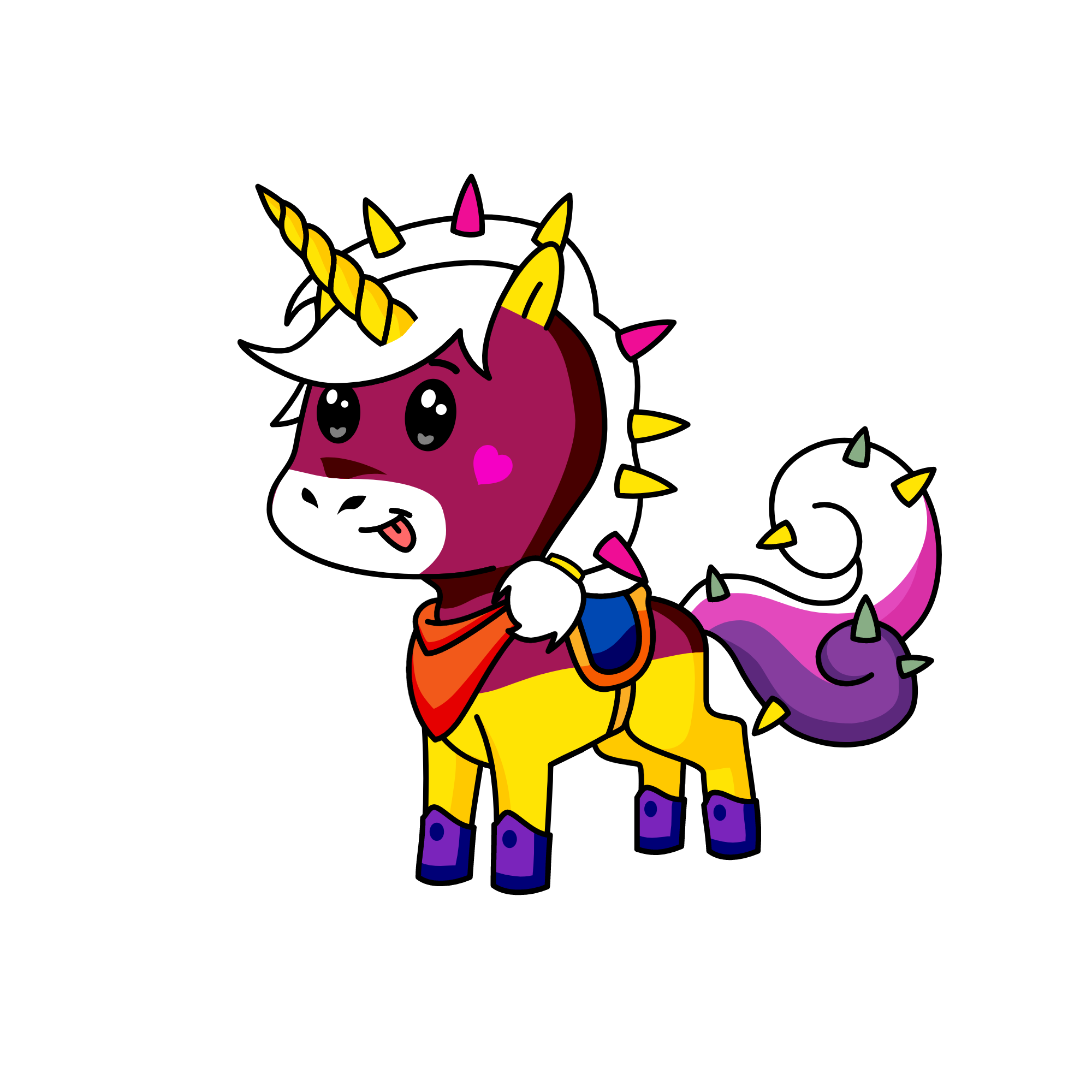 TRIEZY PRIESA, the unicorn