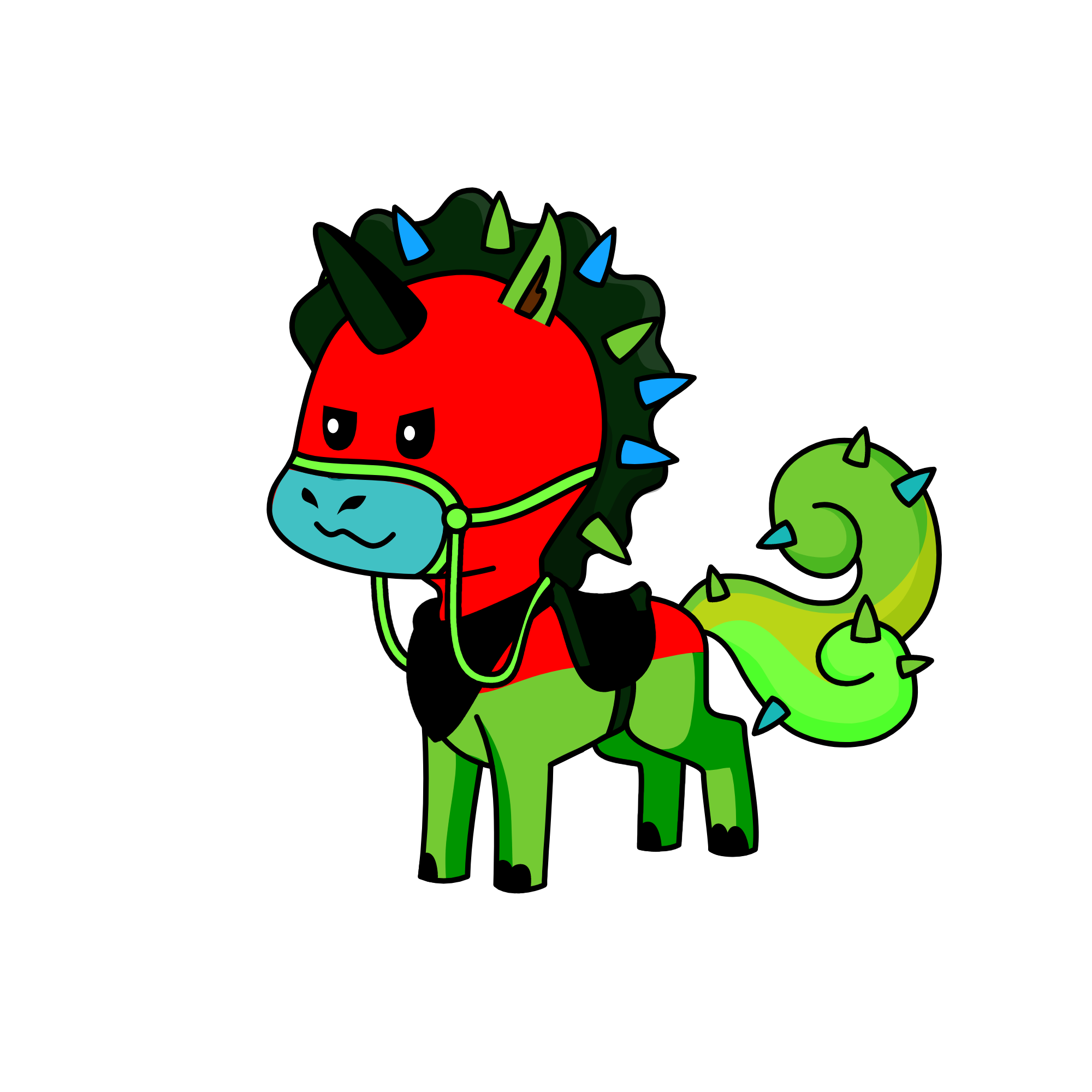 devil, the unicorn