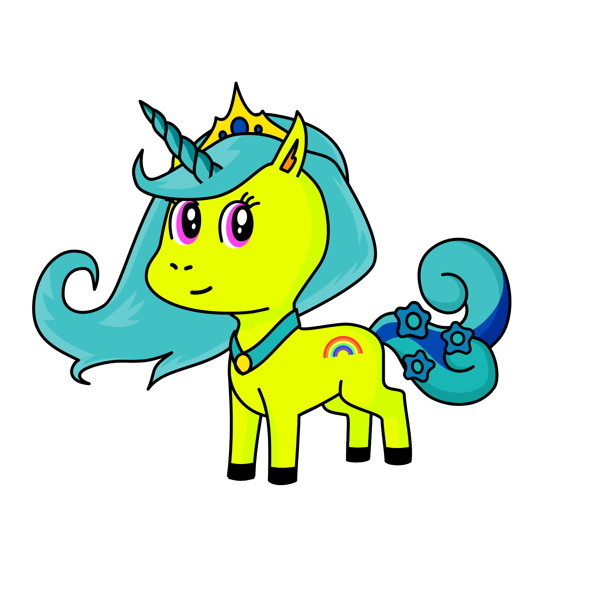 star unicorn queen, the unicorn