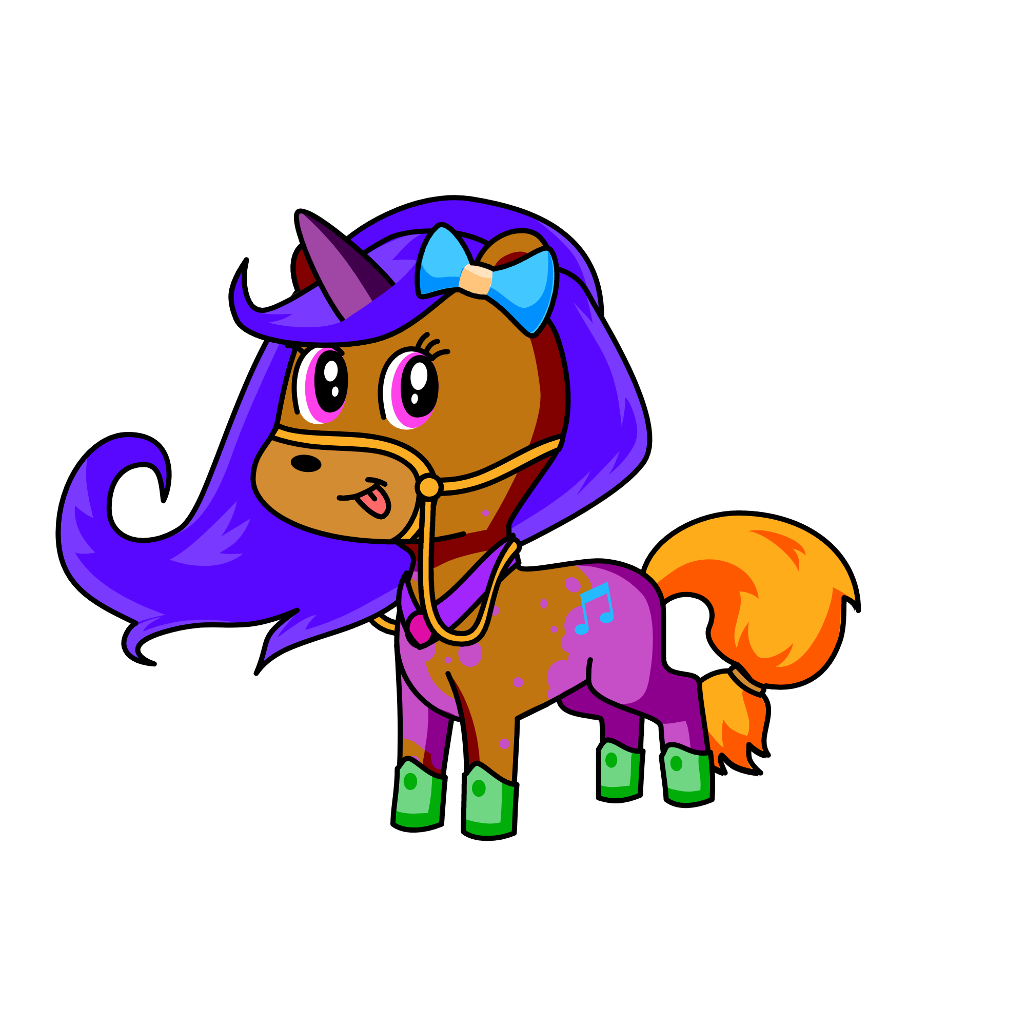 winter, the unicorn
