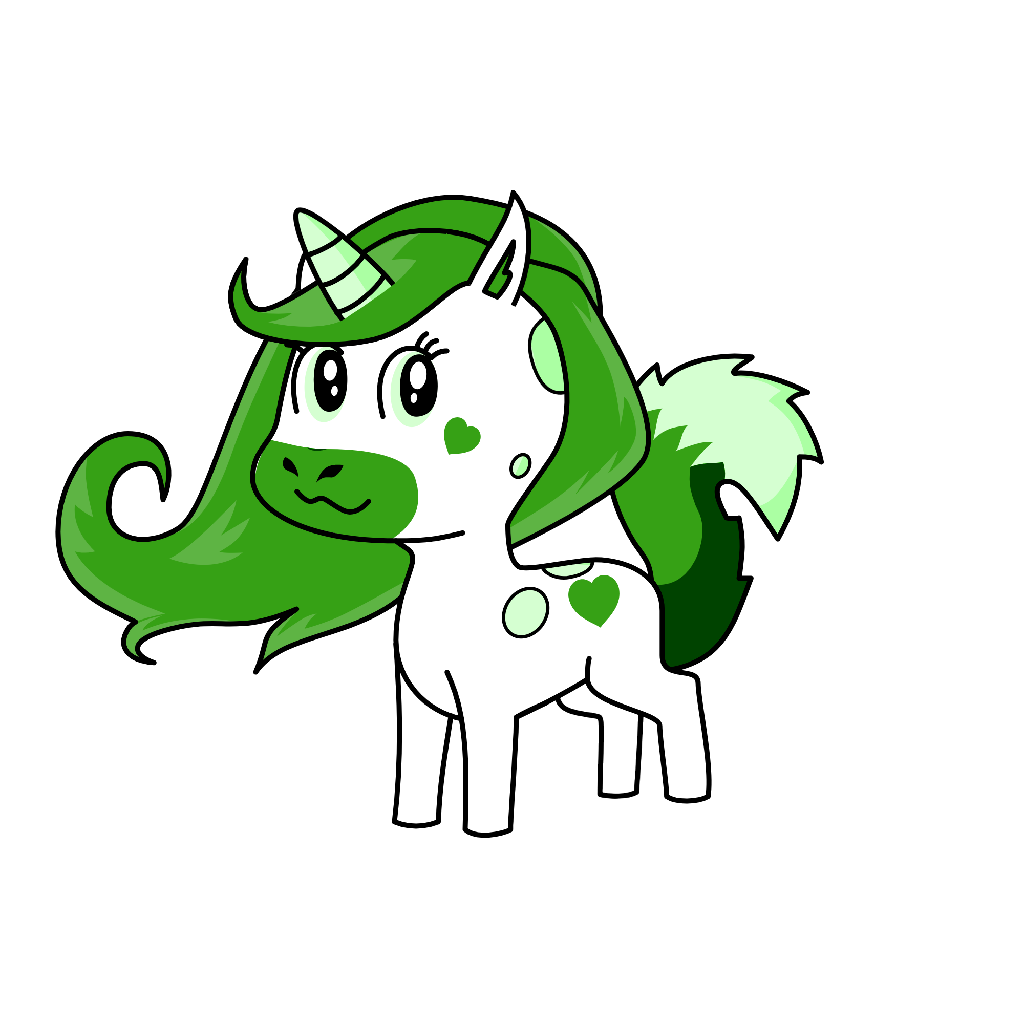 blind gaster, the unicorn