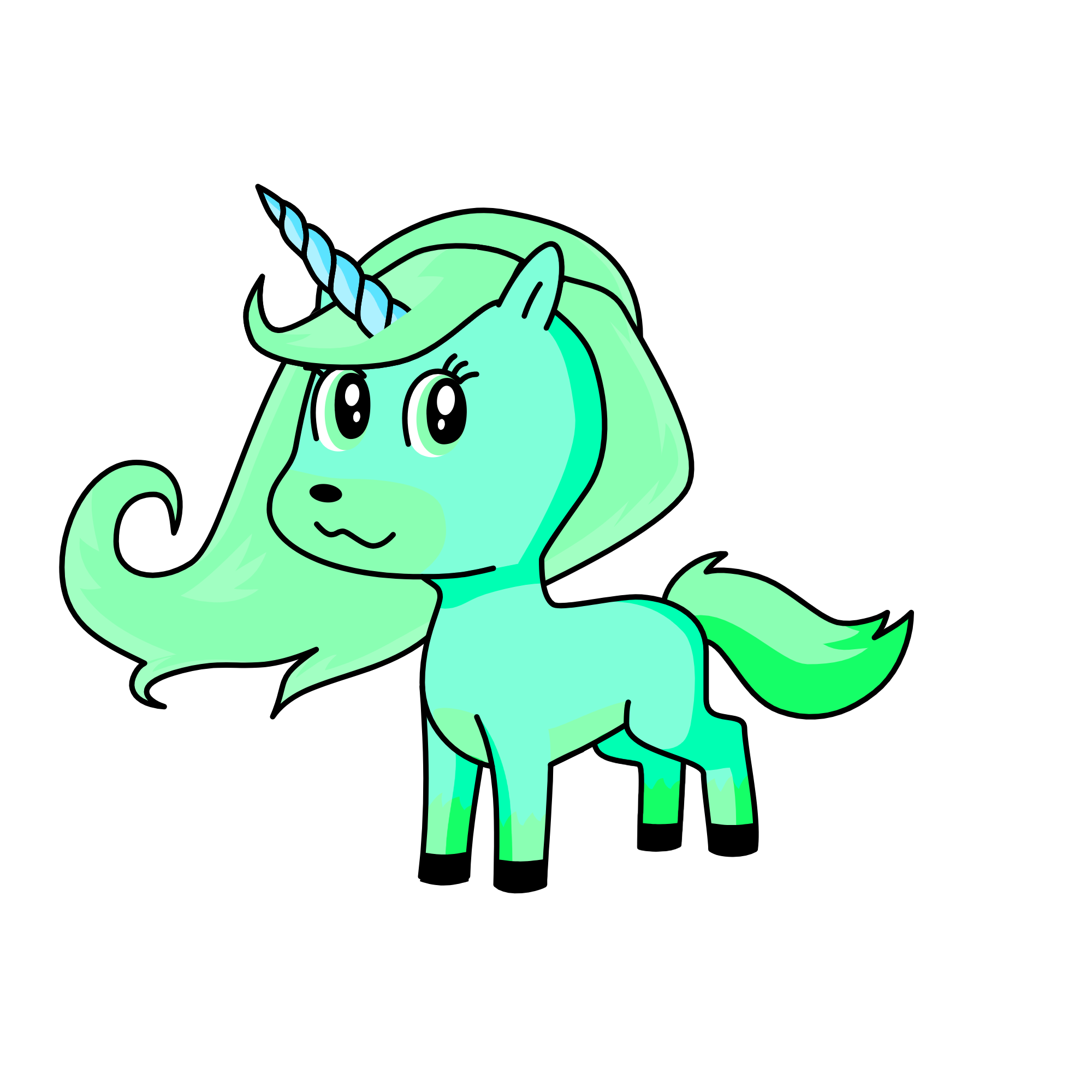 Sea, the unicorn