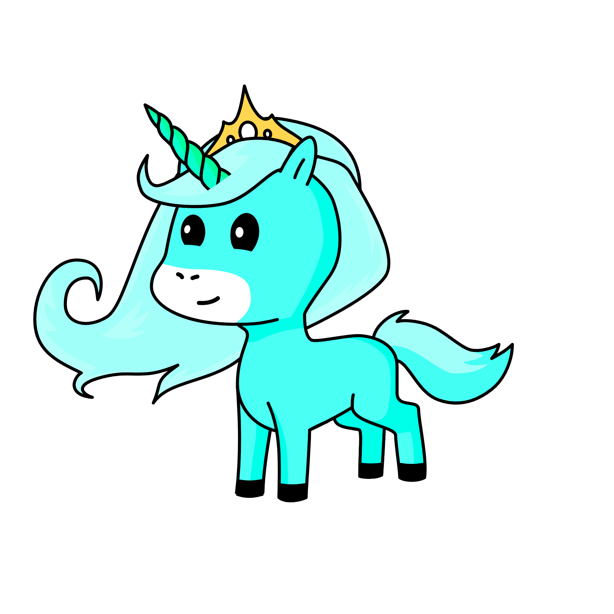 ROSE ROSE, the unicorn