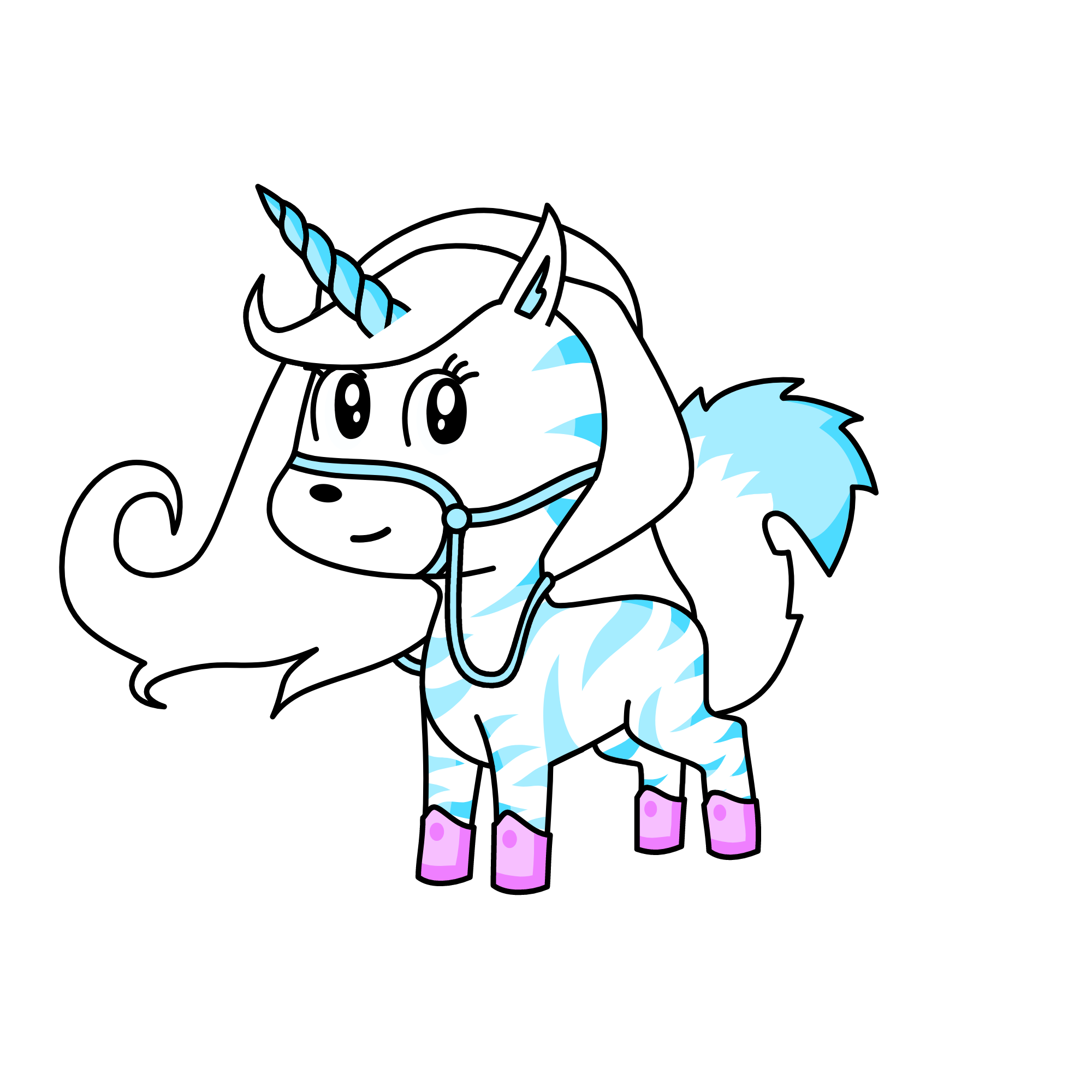 alpha sans, the unicorn