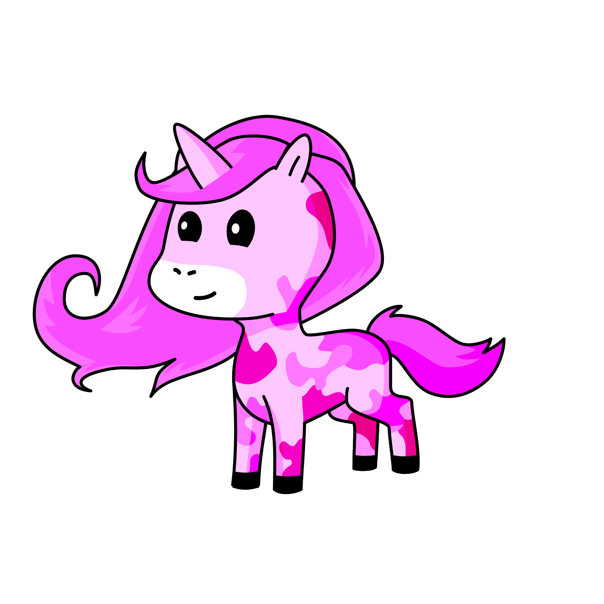 Pinkie, the unicorn
