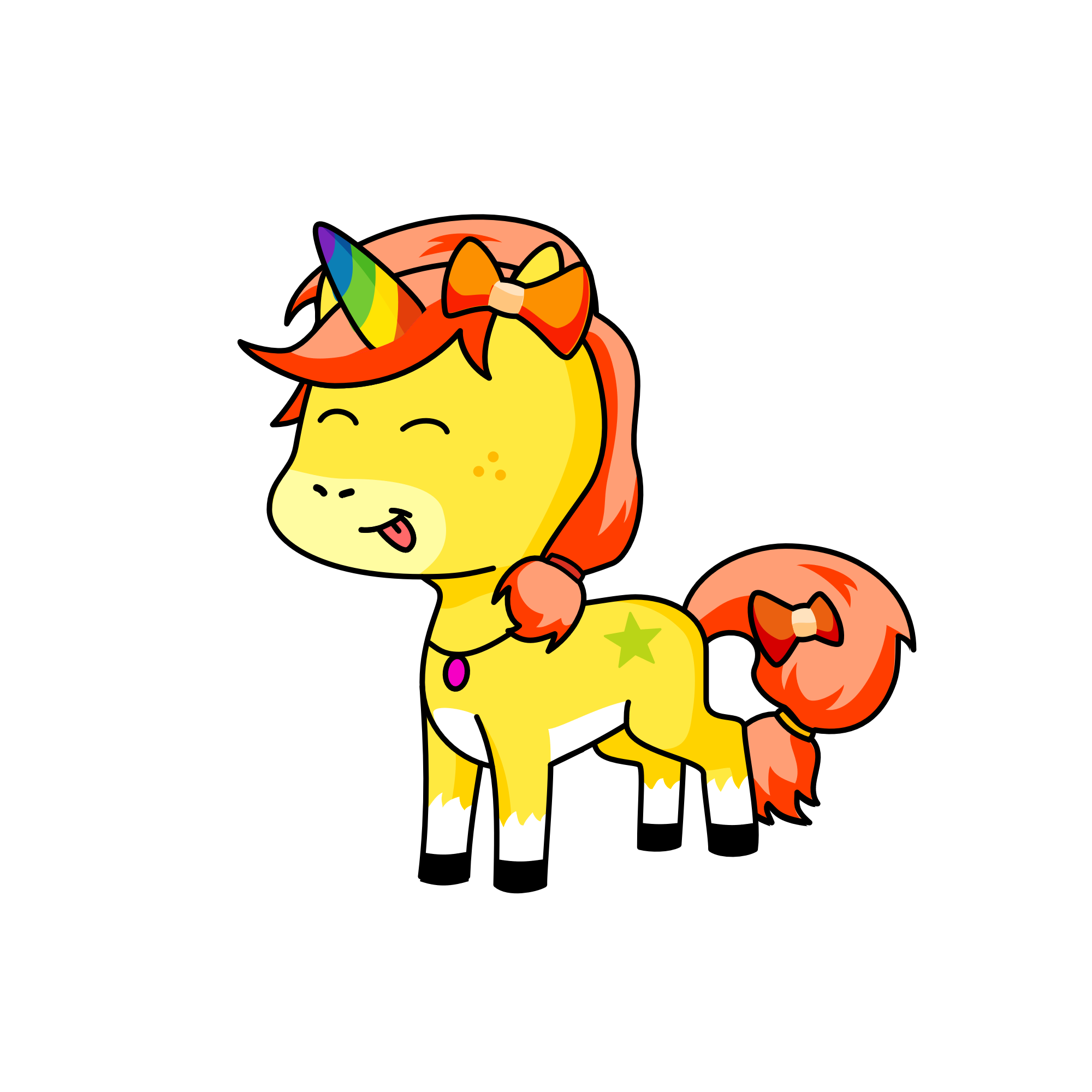 Emily, the unicorn
