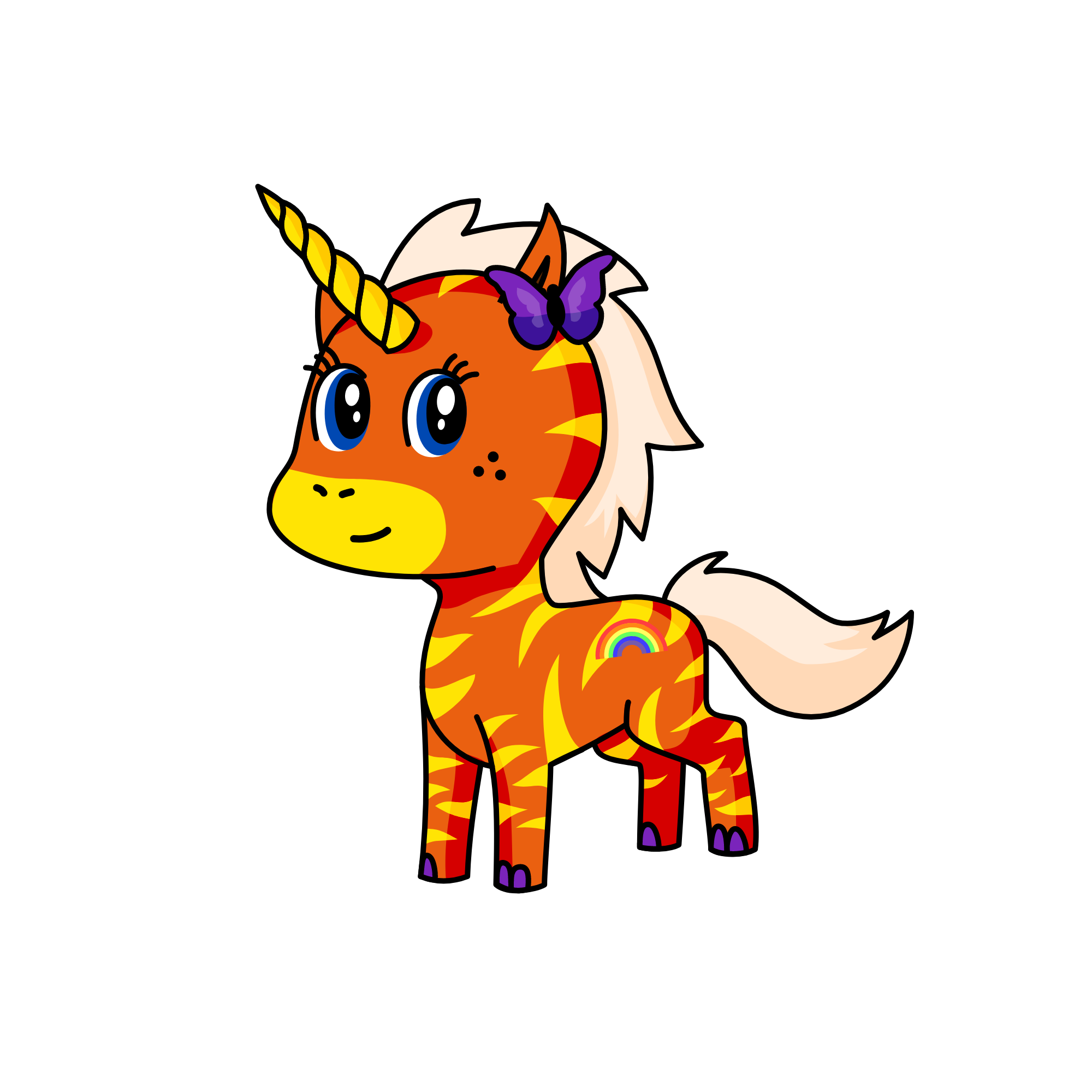 Butterfly, the unicorn