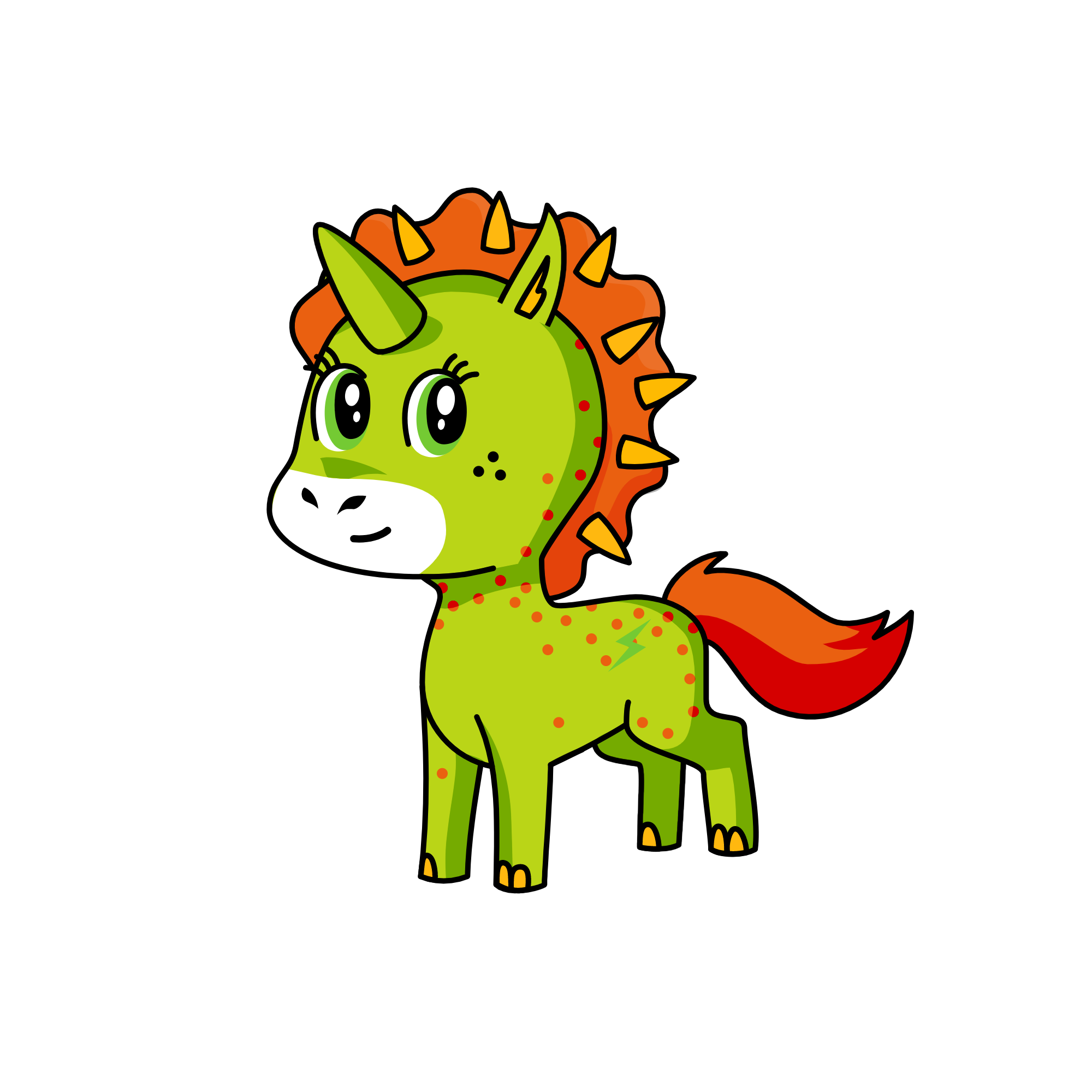 e, the unicorn