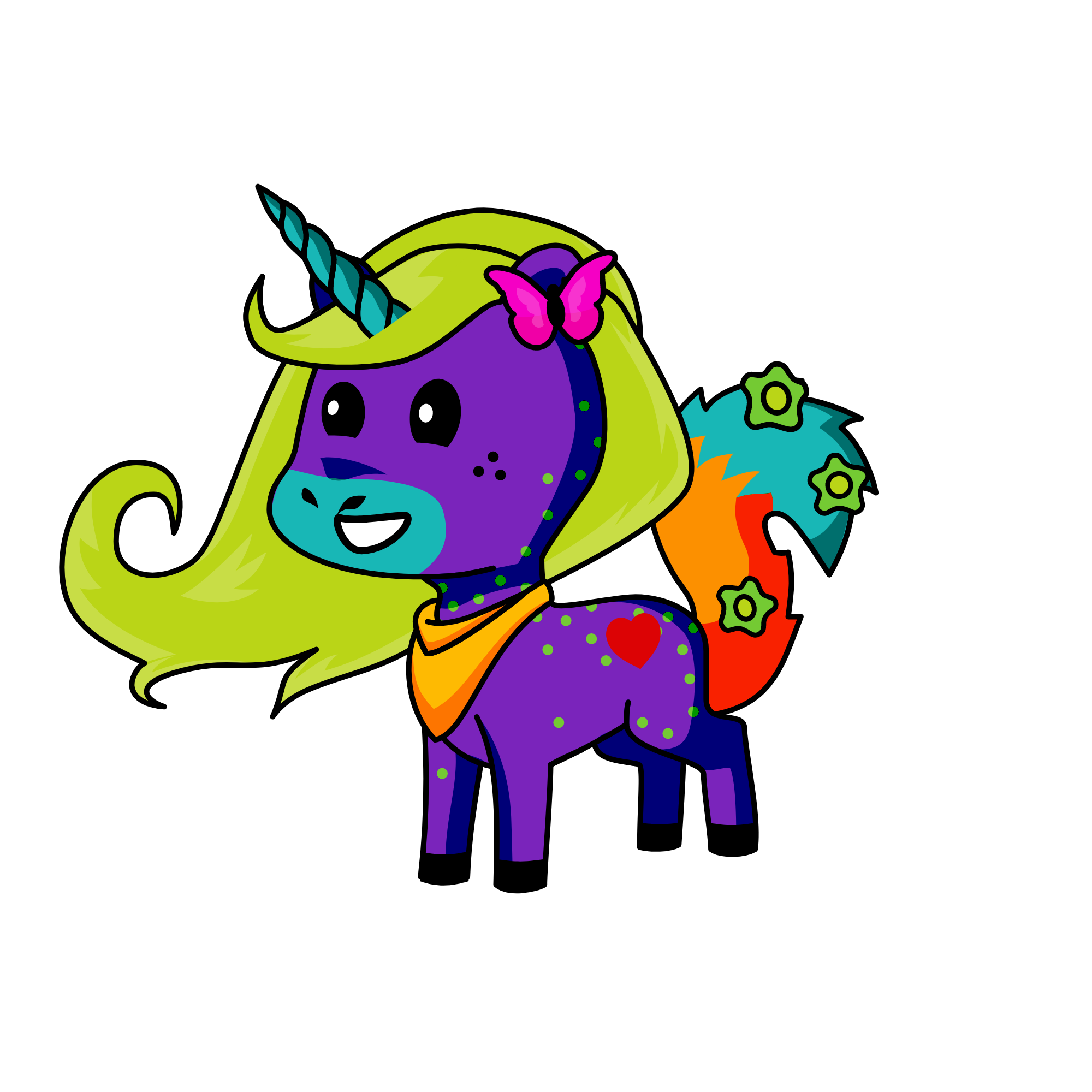 Party Animal, the unicorn