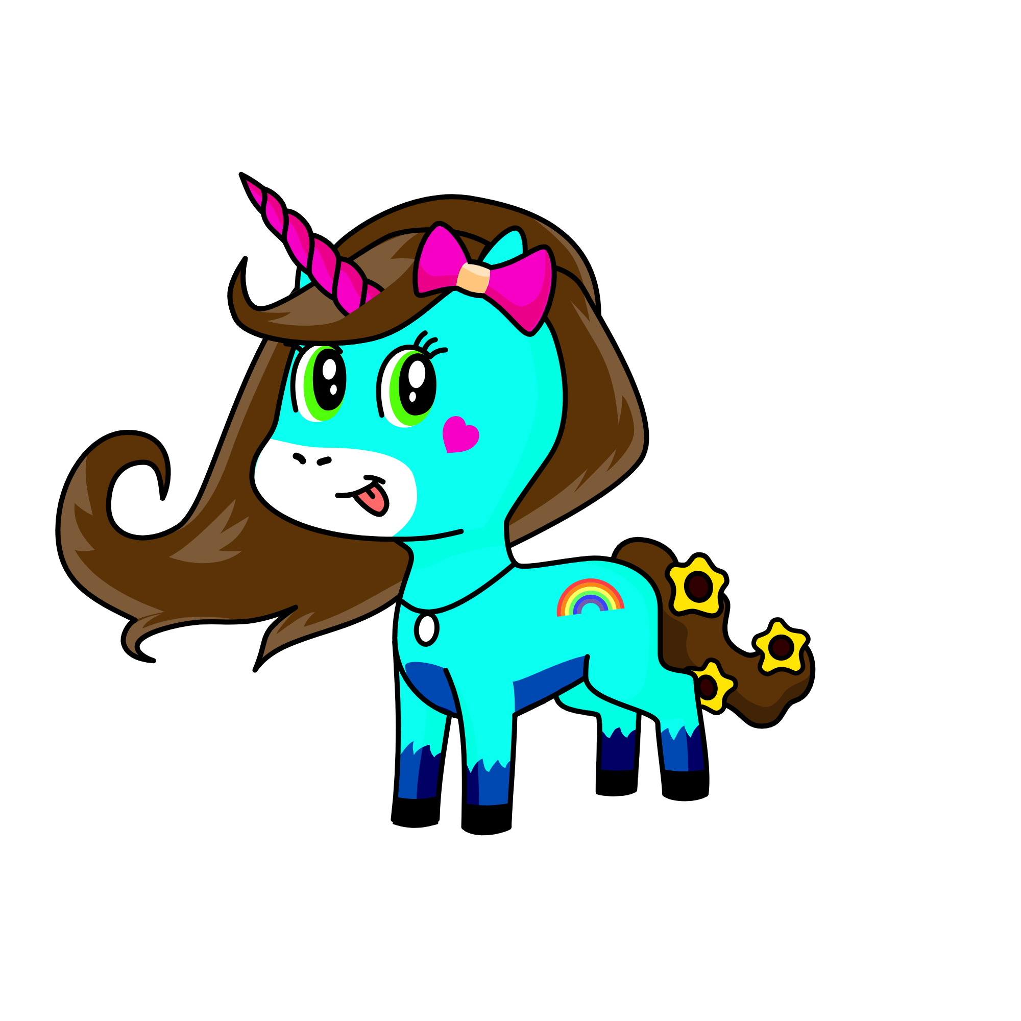 Joy, the unicorn