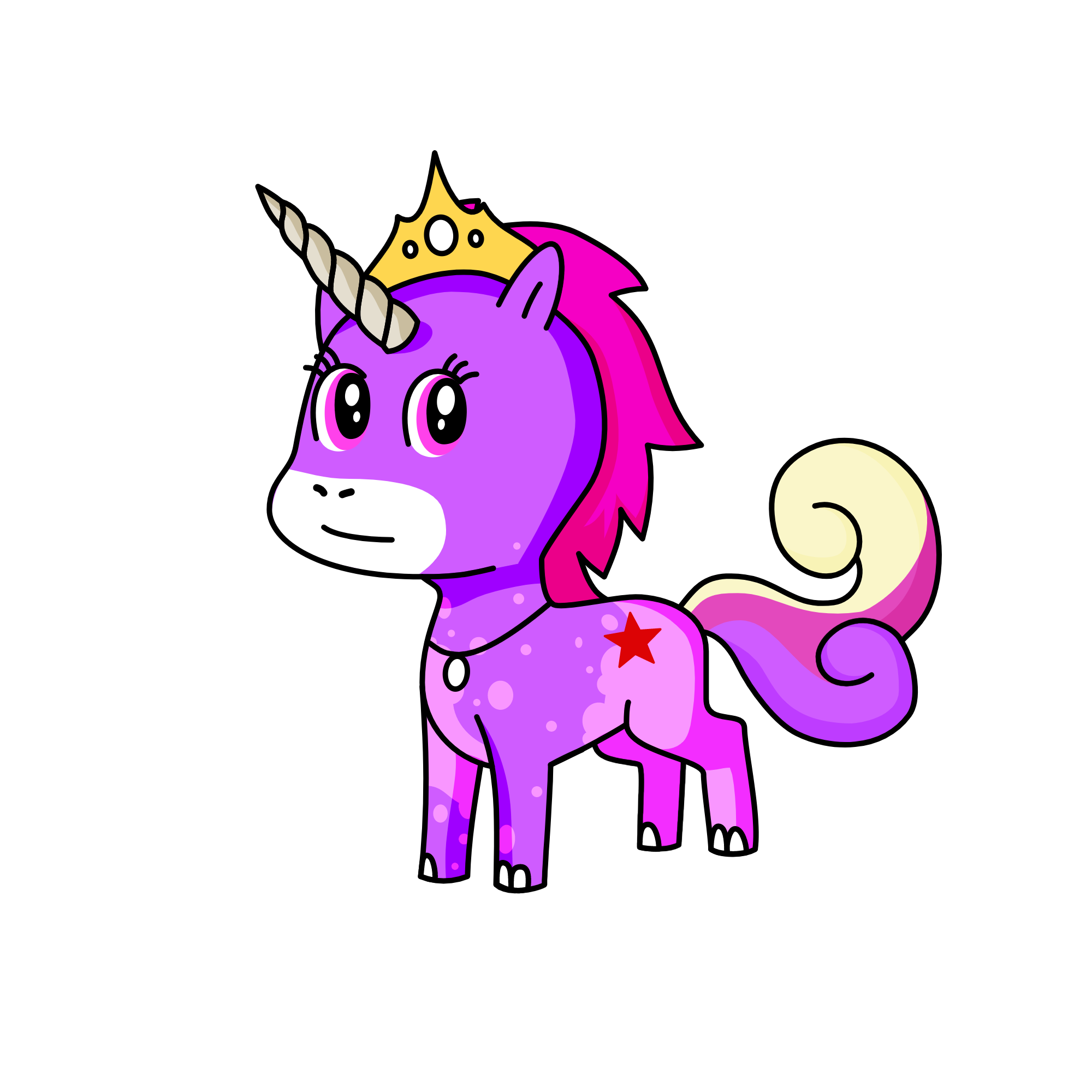 Perry Winkle, the unicorn