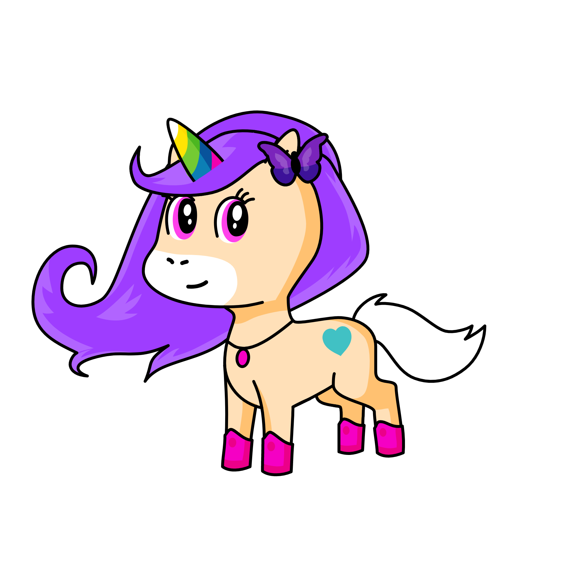 Cleo, the unicorn