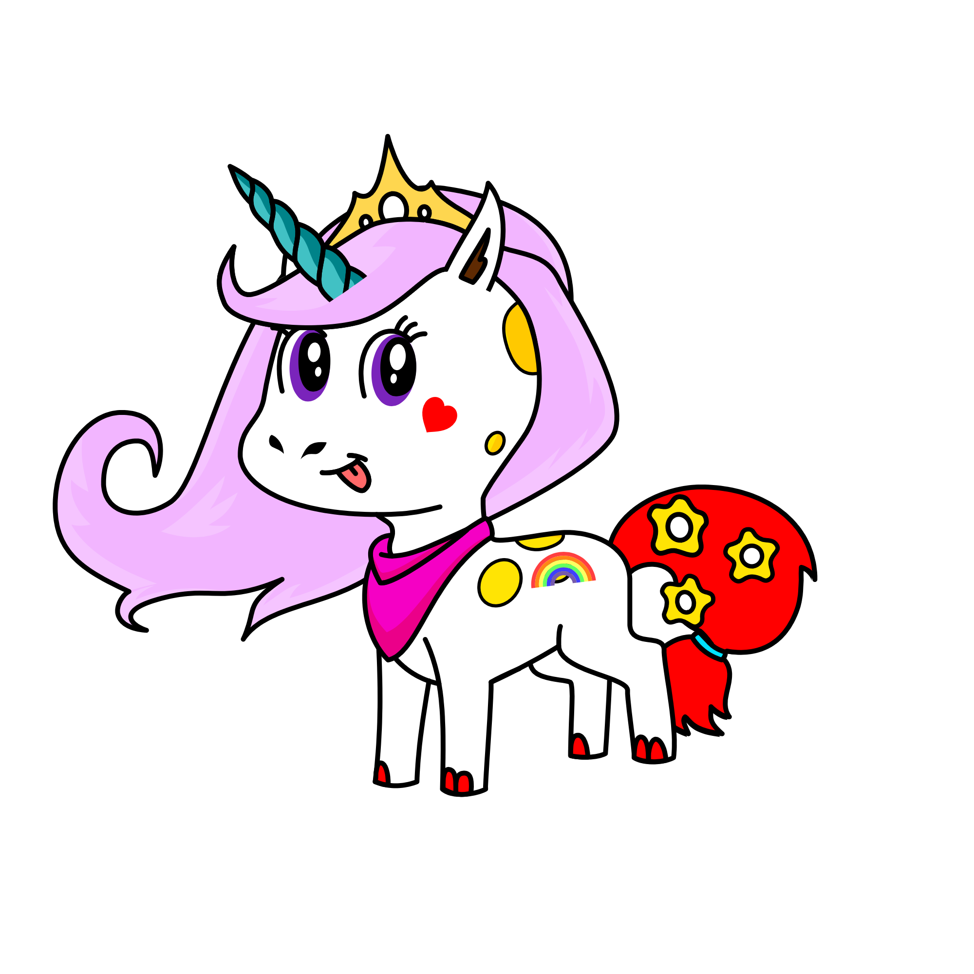 Gigi, the unicorn
