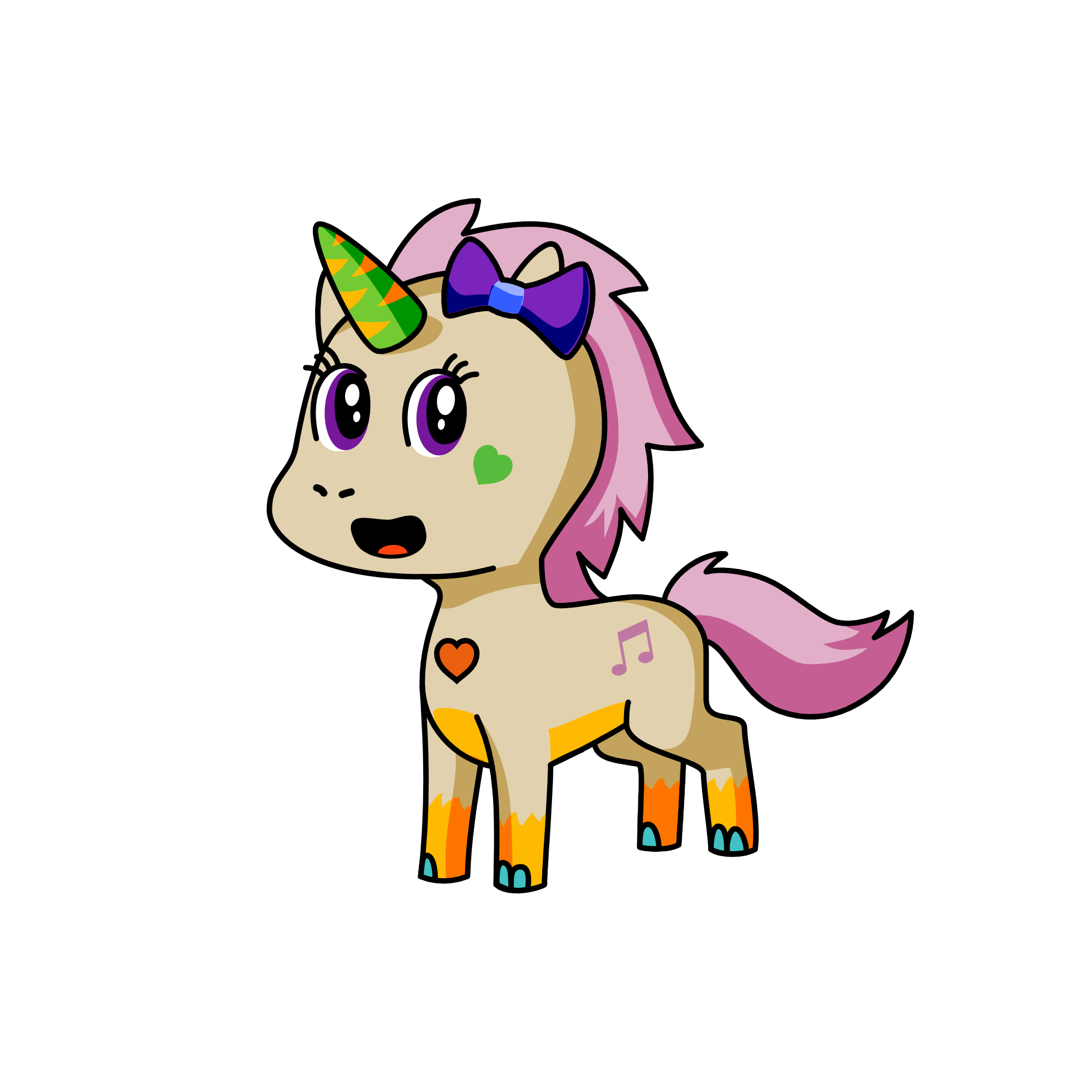 fefe, the unicorn