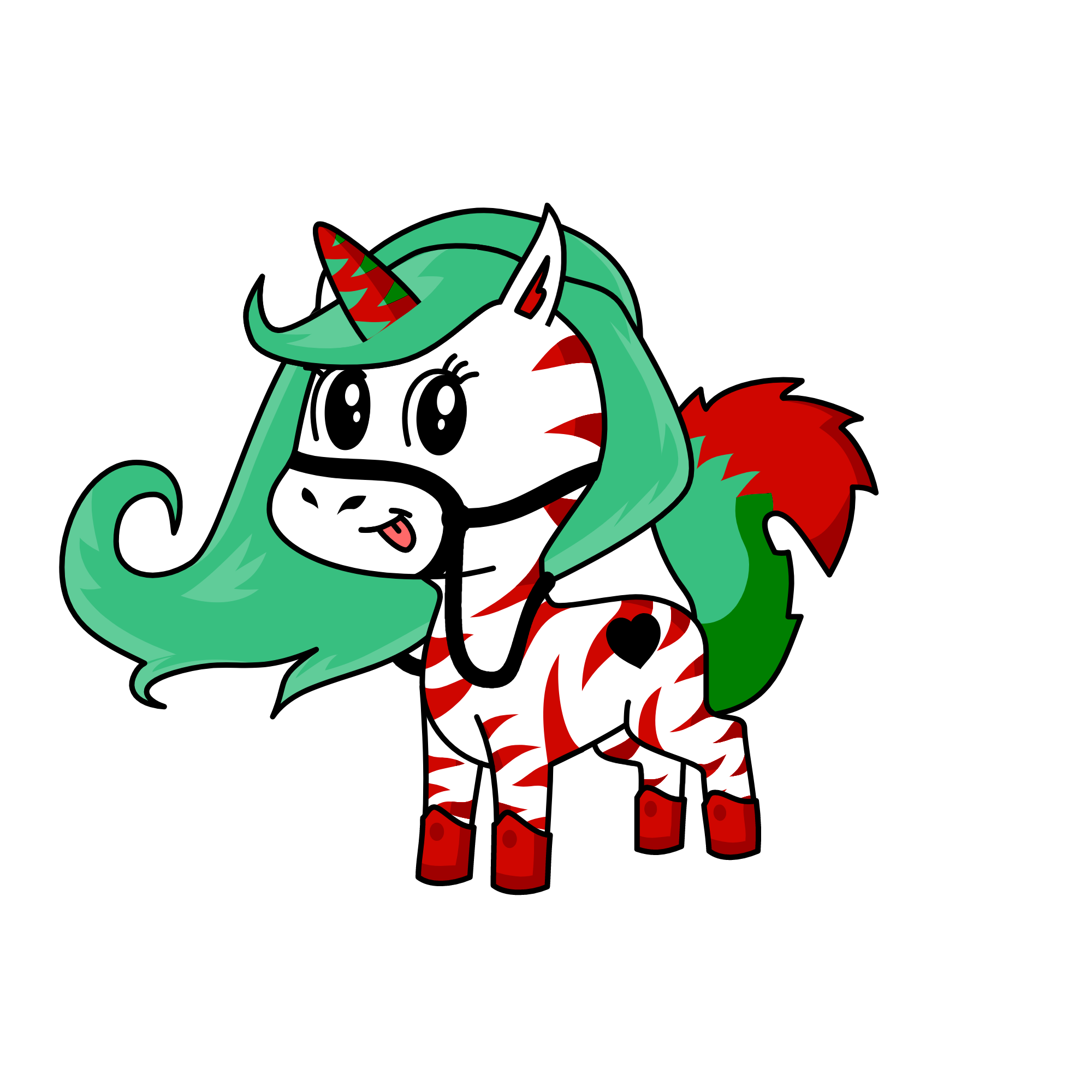 infected sans, the unicorn