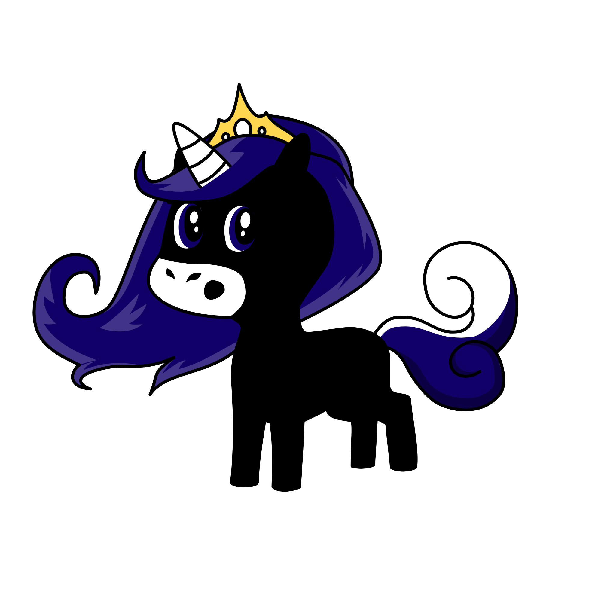 REINA LUNA, the unicorn