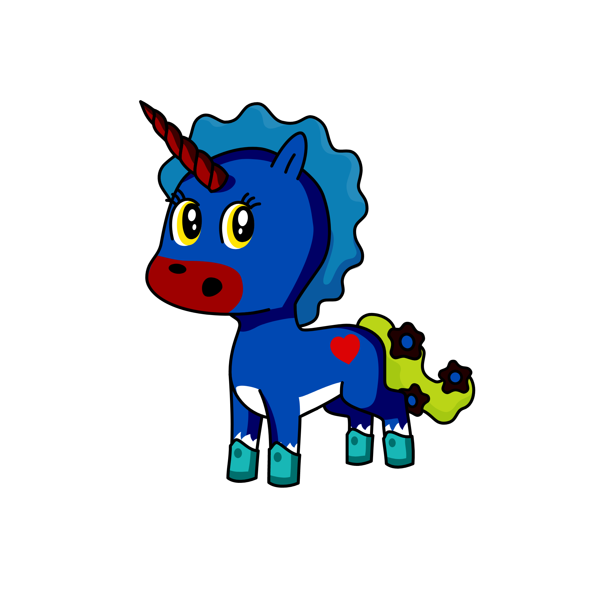 bcghjffghjykudserjuidfksejq, the unicorn