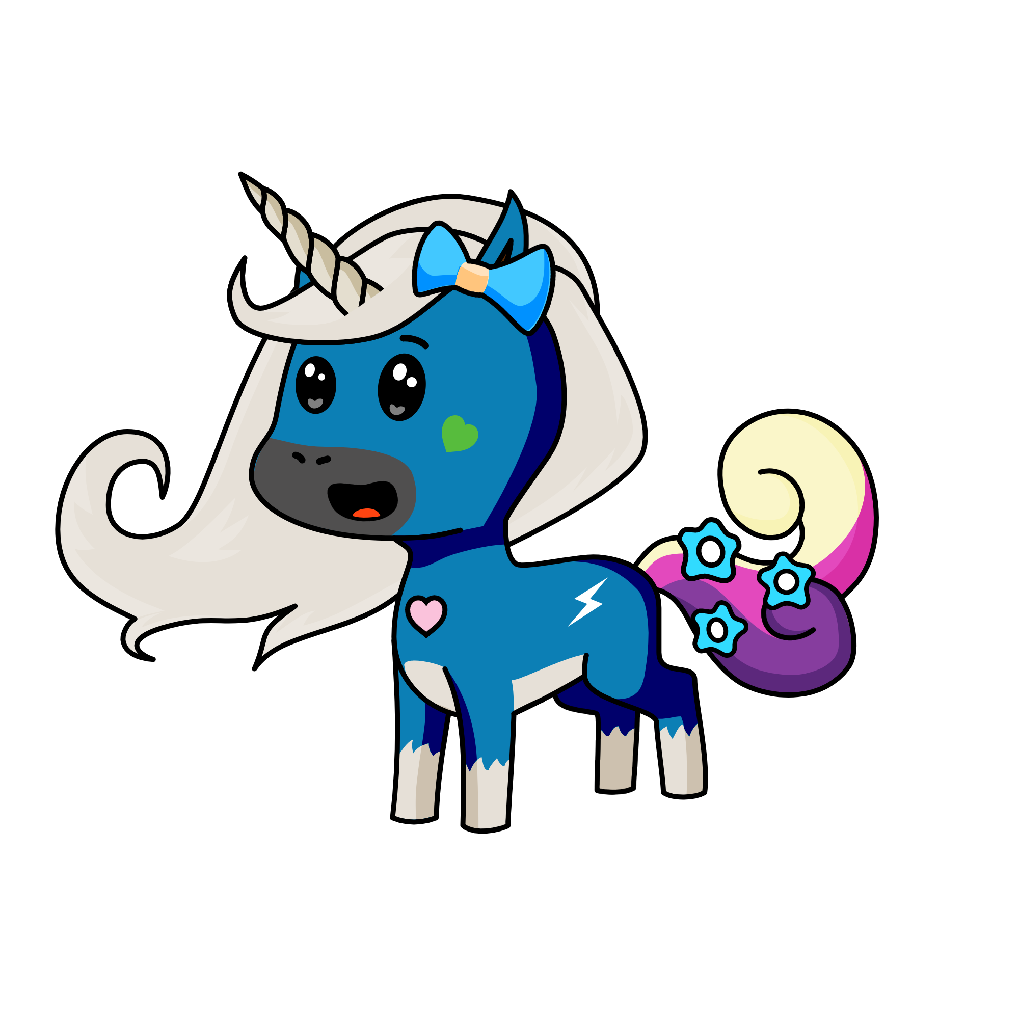 cute unicorns, the unicorn