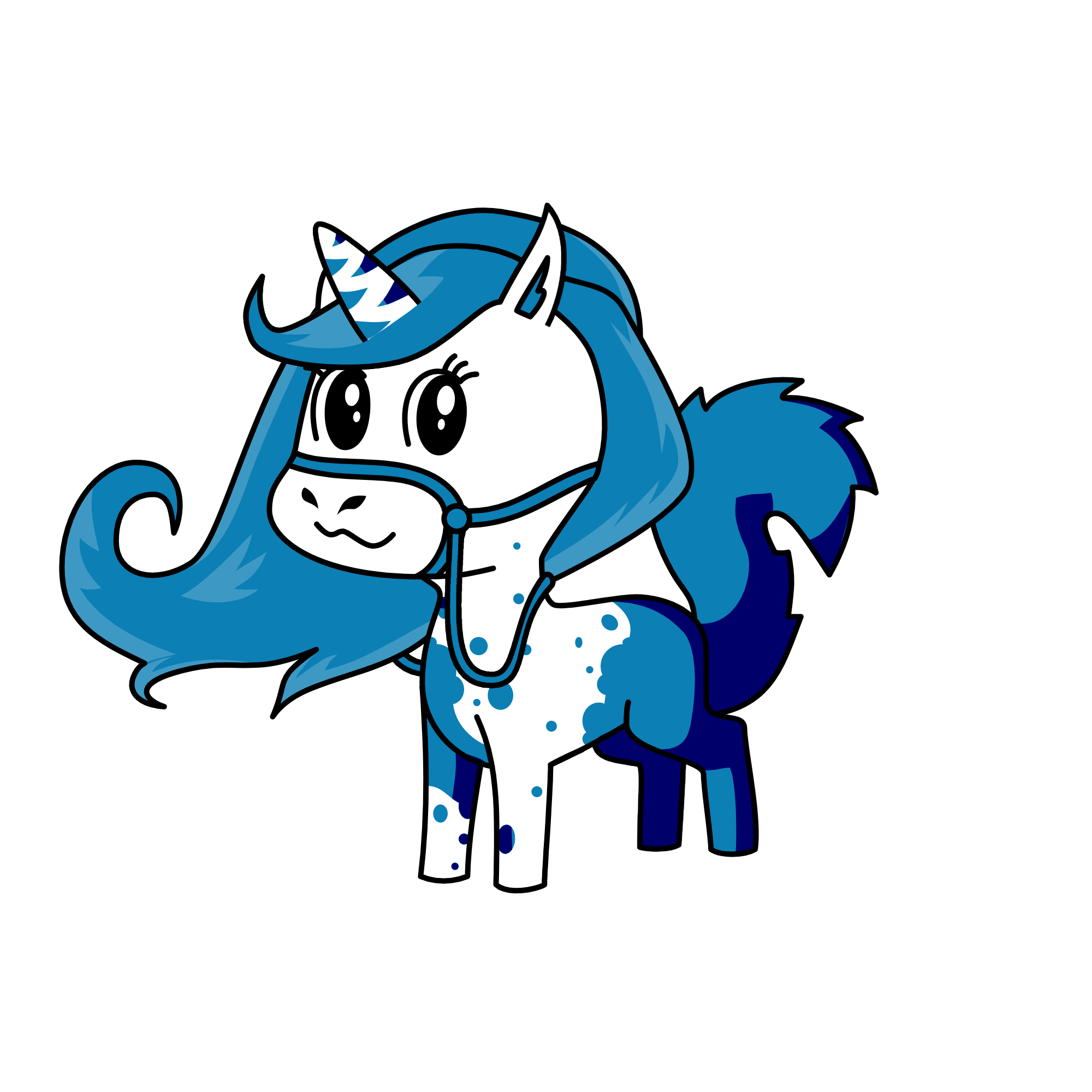 alpha william sans, the unicorn
