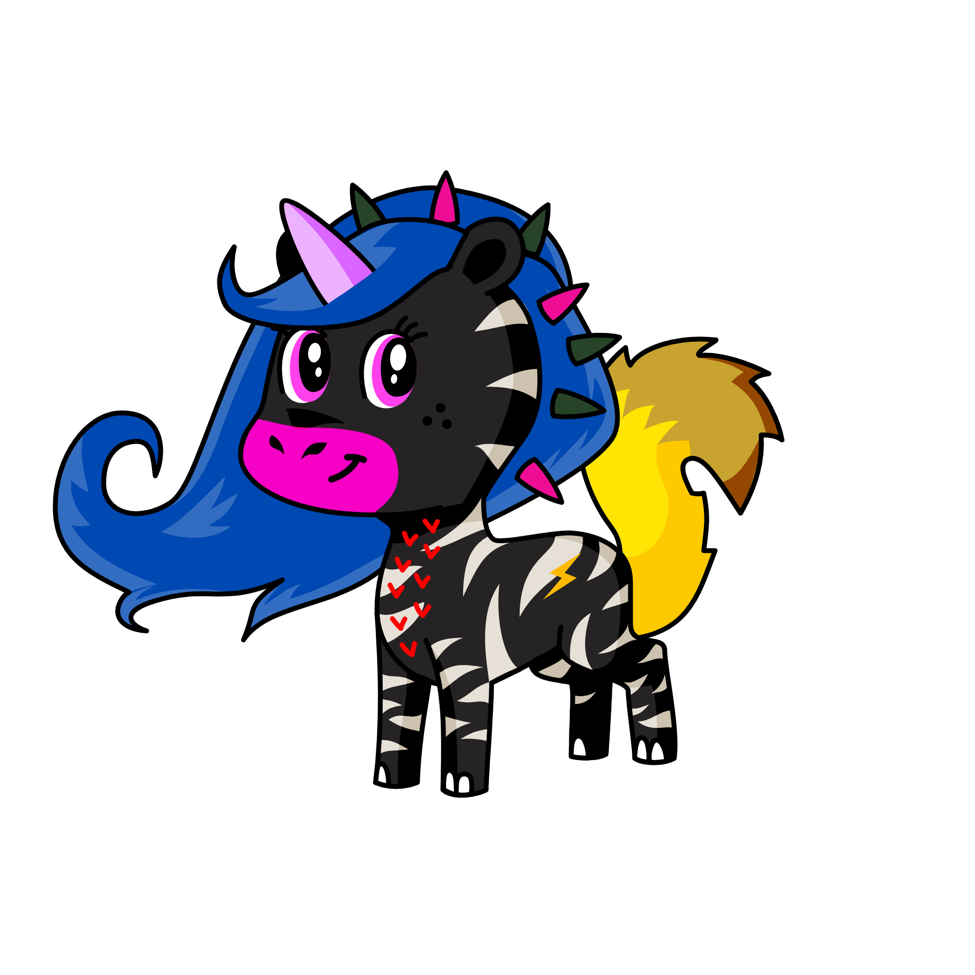 Sorry Lilly, I didn't mean to be rude. Just don't copy me next time.😊 , the unicorn