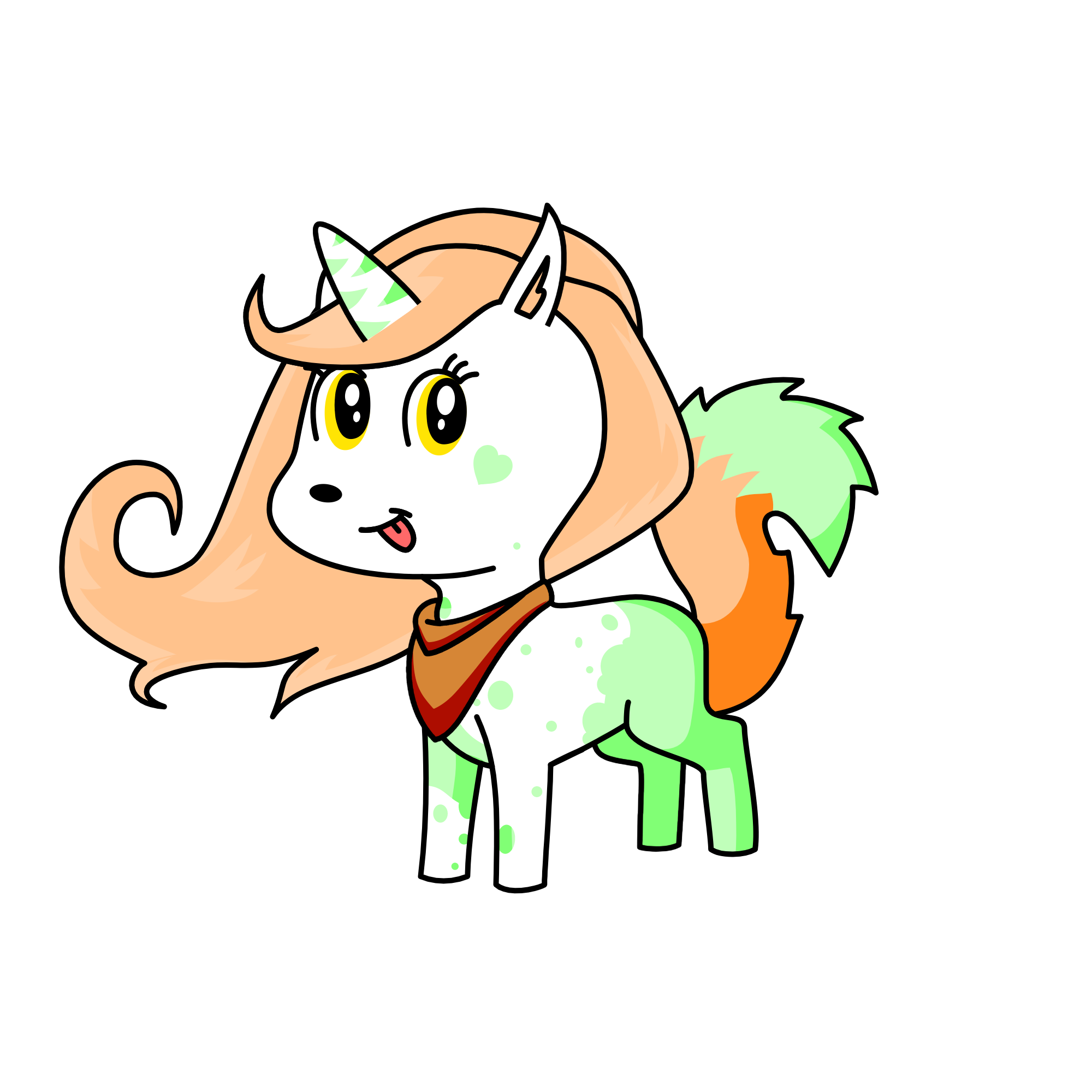 ink sans, the unicorn