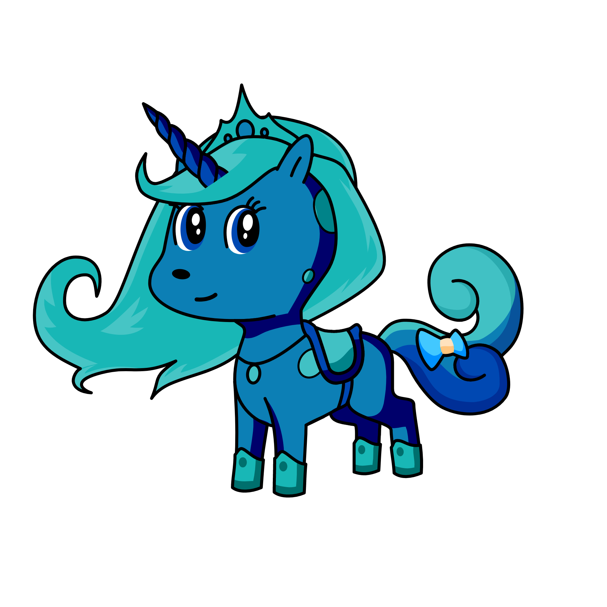 princess snowy, the unicorn