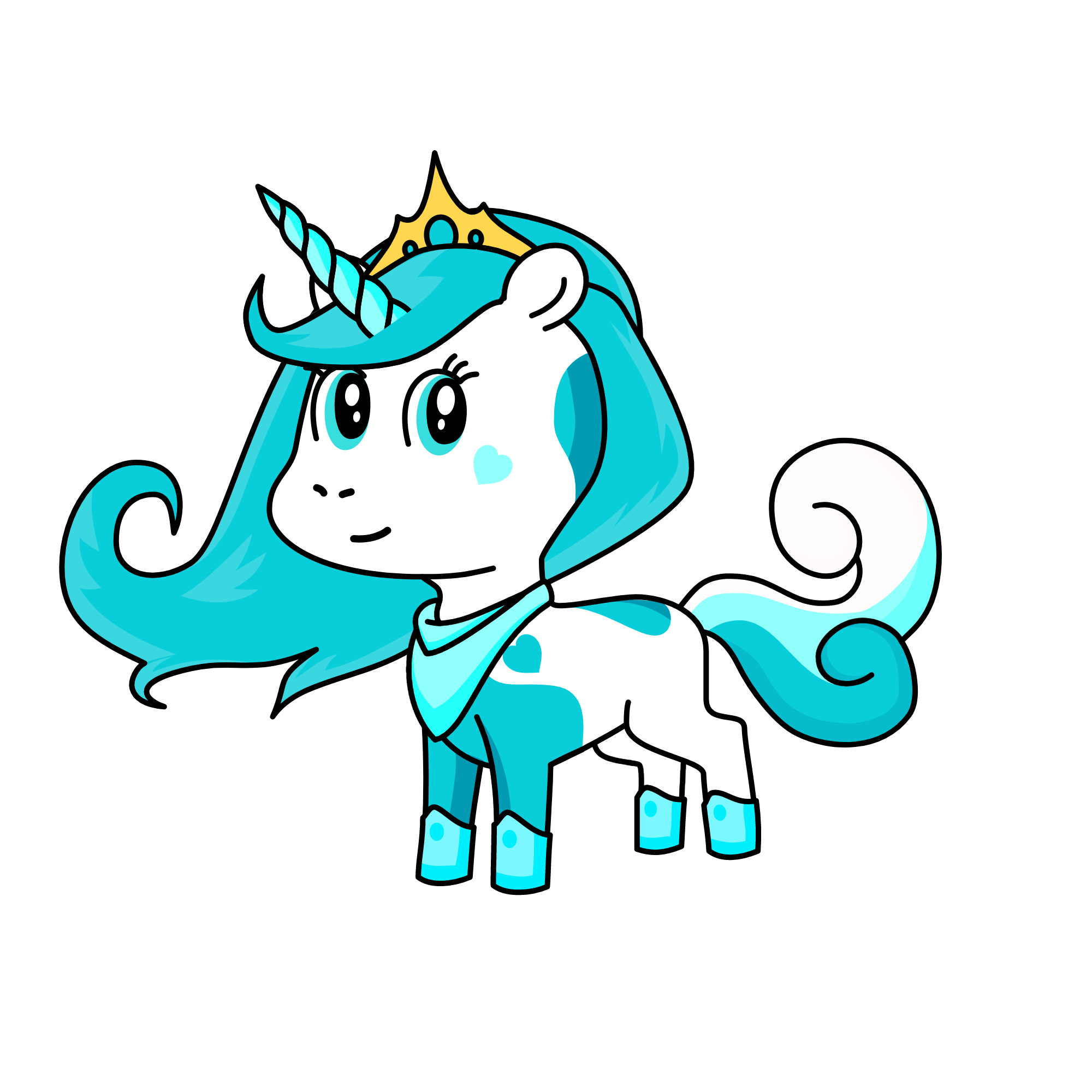 Jade, the unicorn