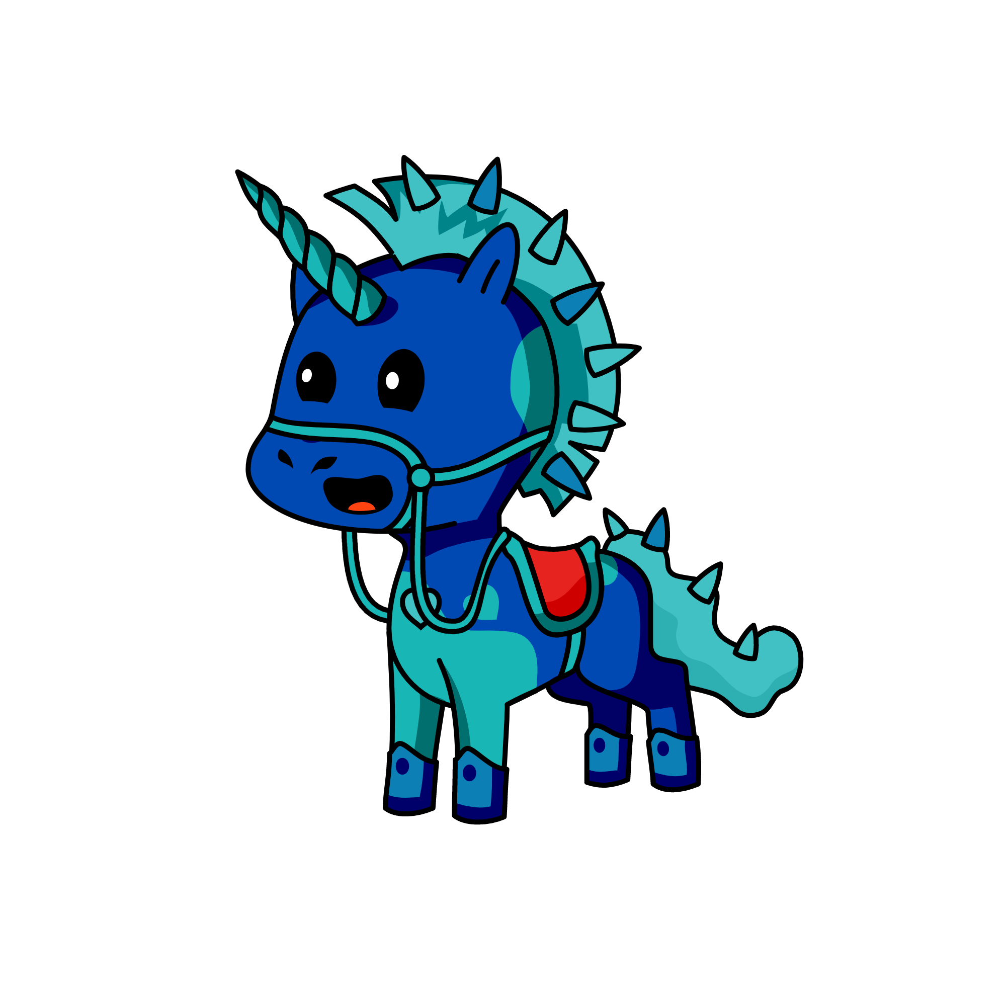 PRINCE SNOW, the unicorn