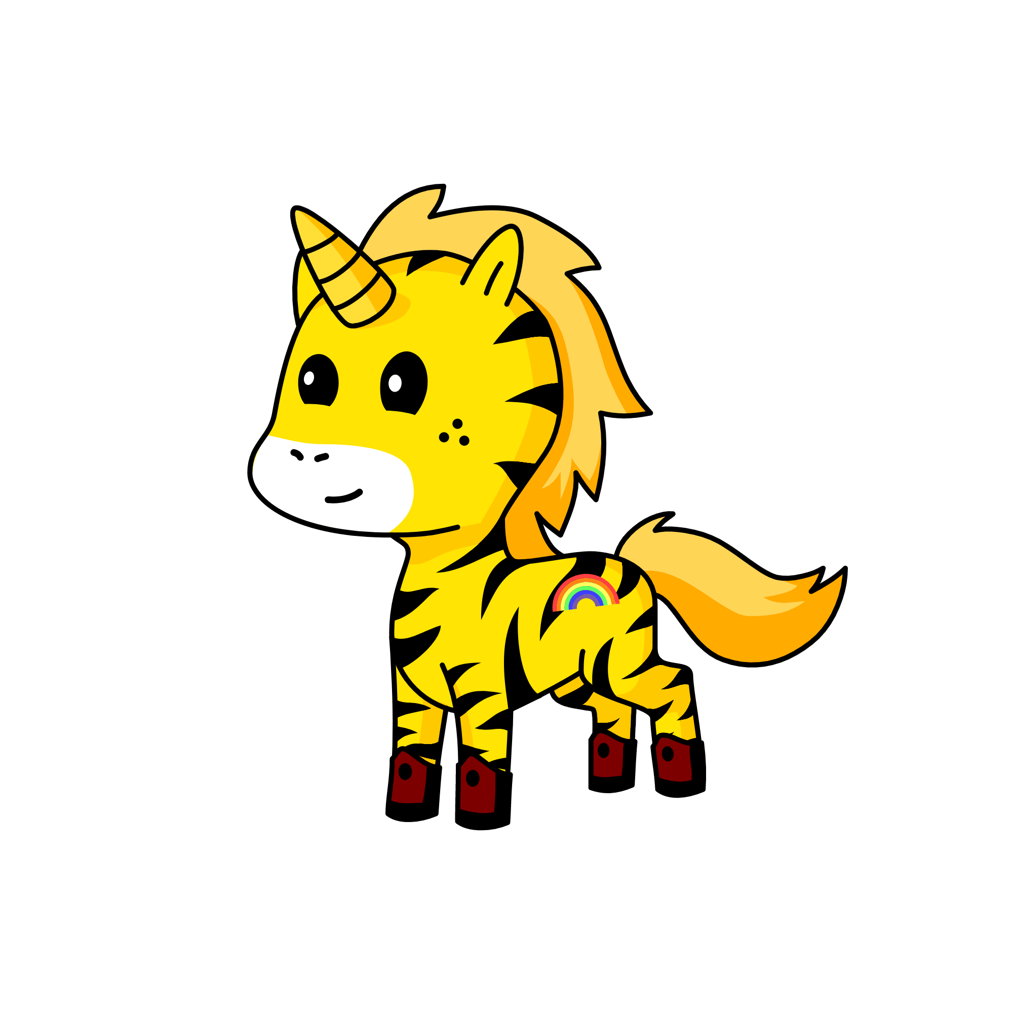 TIGER UNICORN, the unicorn