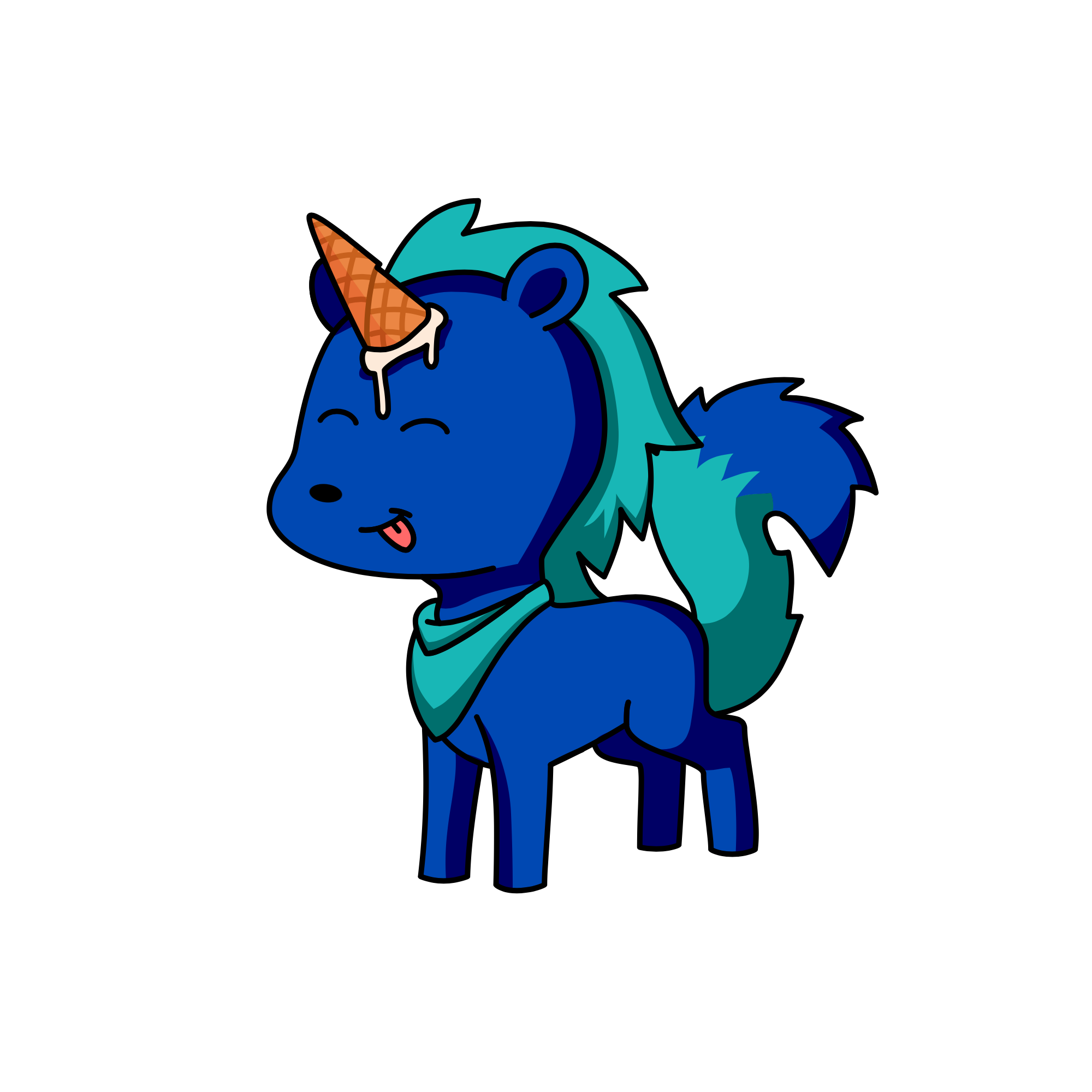 Tong, the unicorn