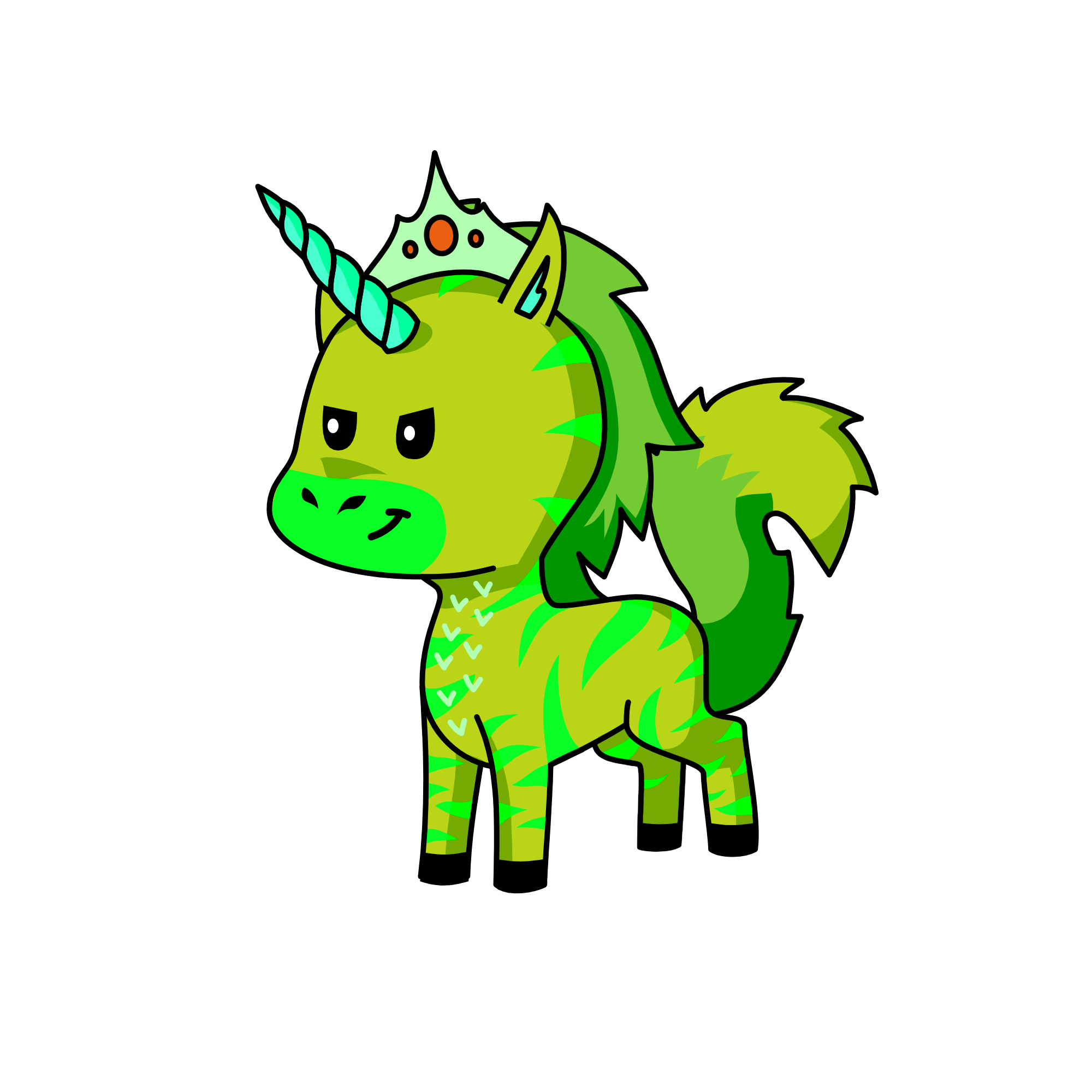 Demeter, the unicorn
