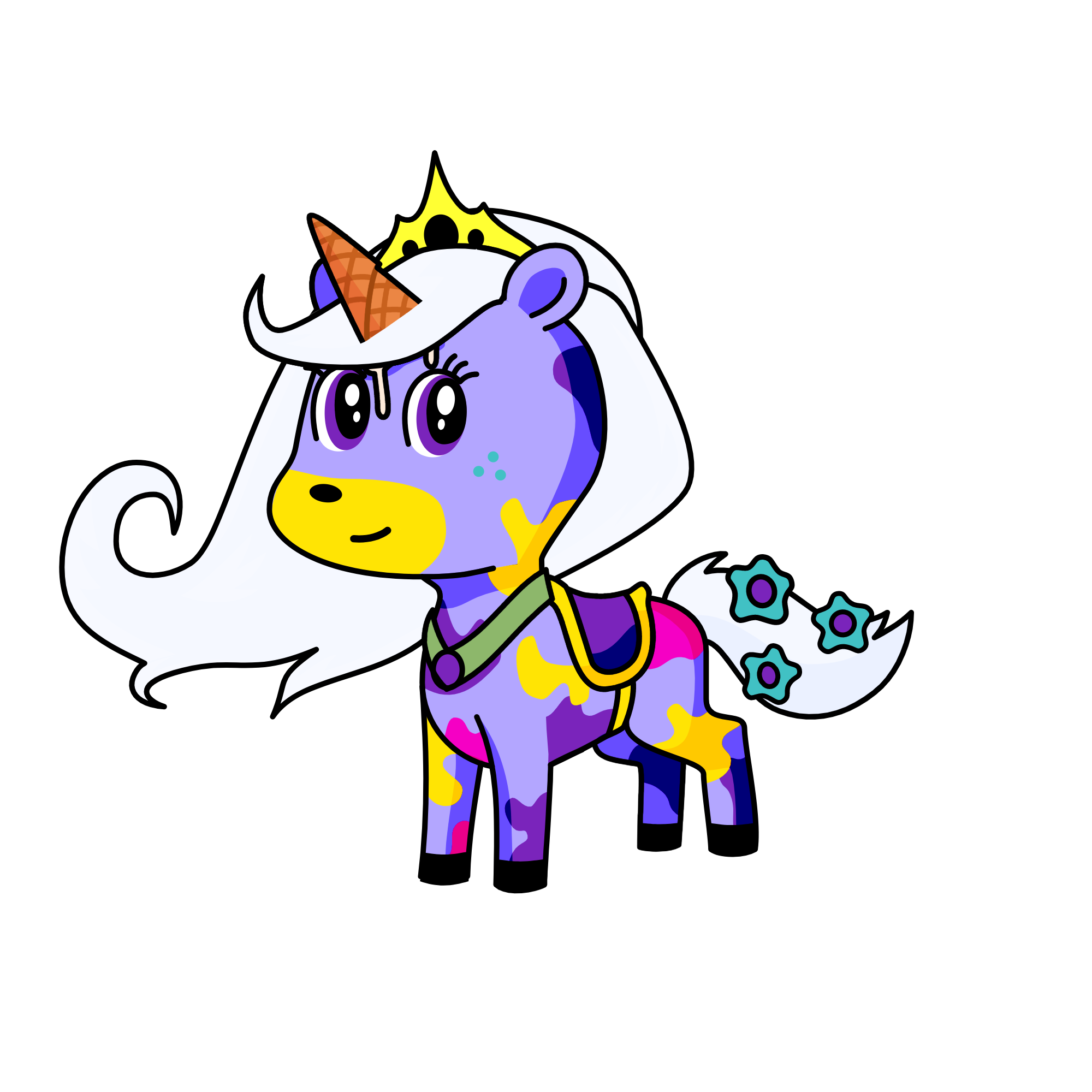 Royal, the unicorn