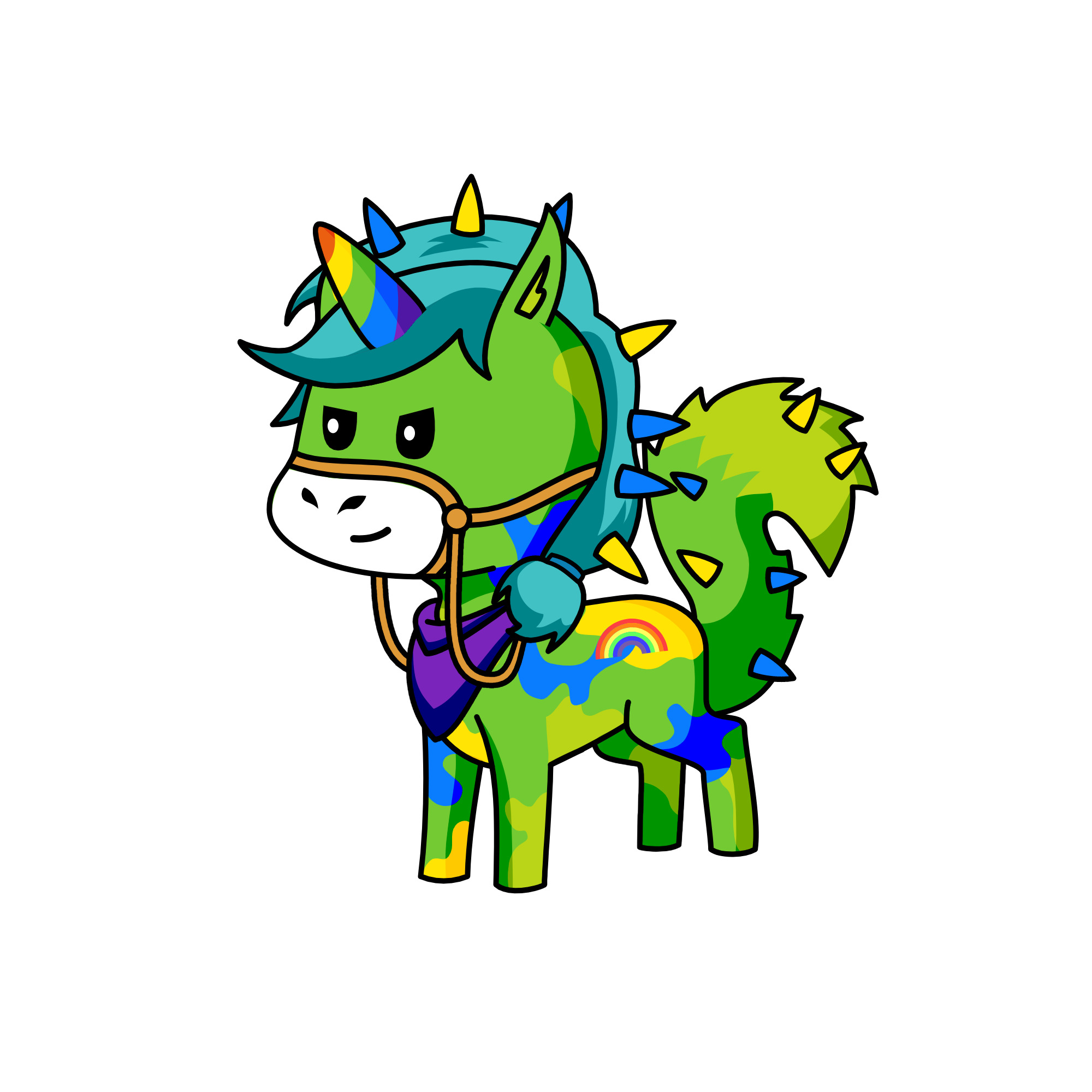 Dino, the unicorn