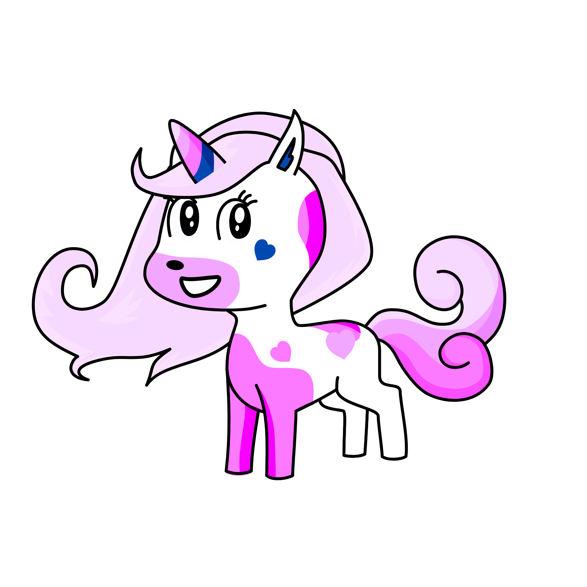 cleantale sans, the unicorn