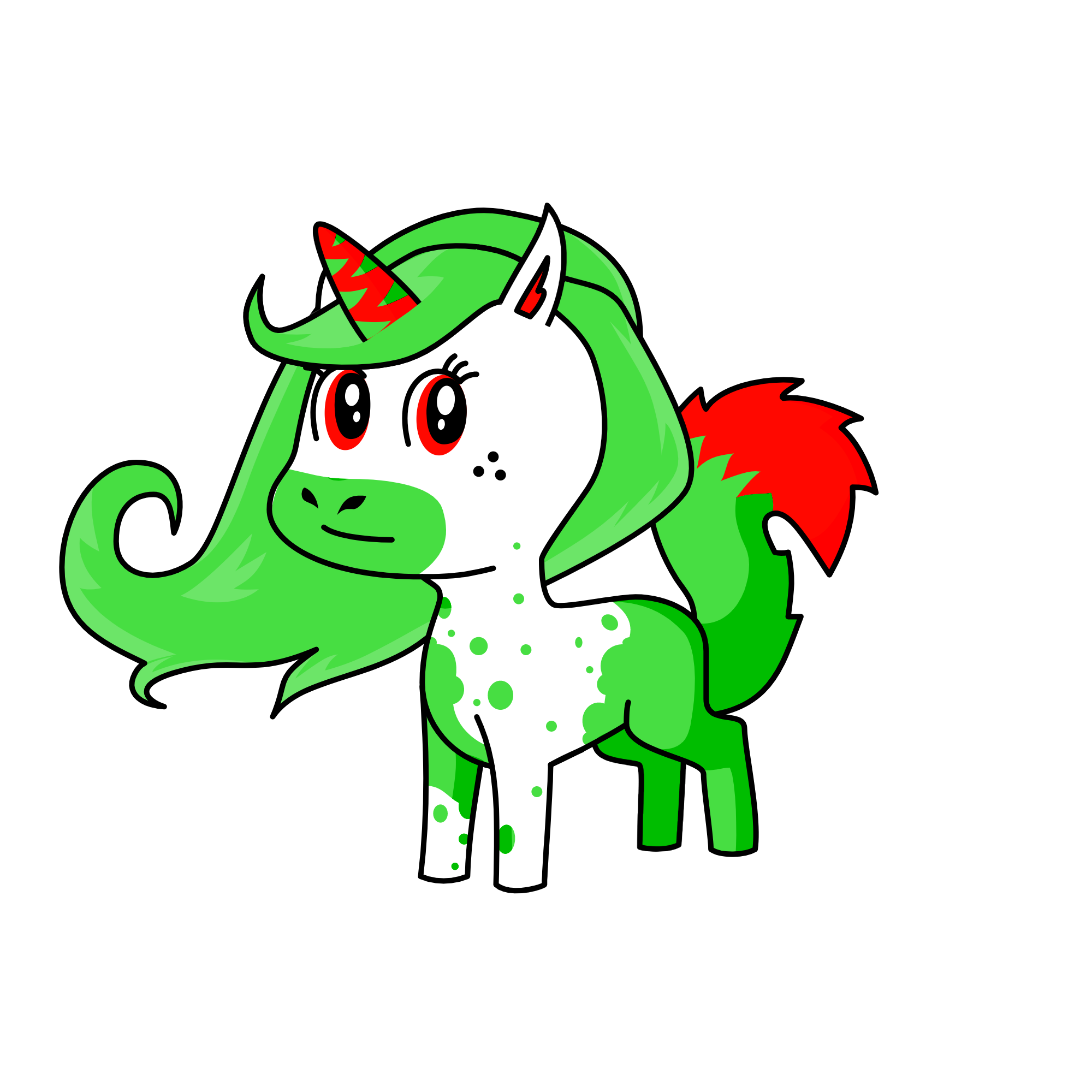 pollentale sans, the unicorn