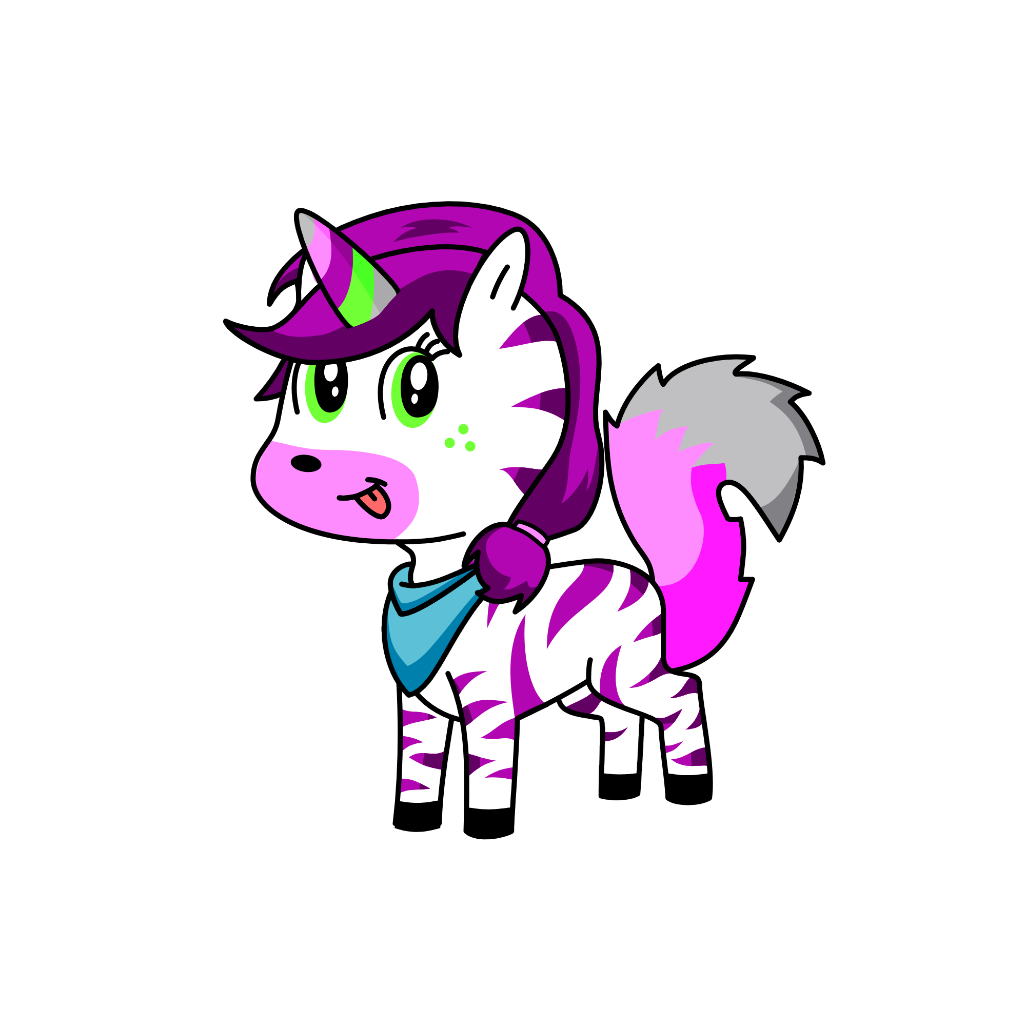 soda sans, the unicorn