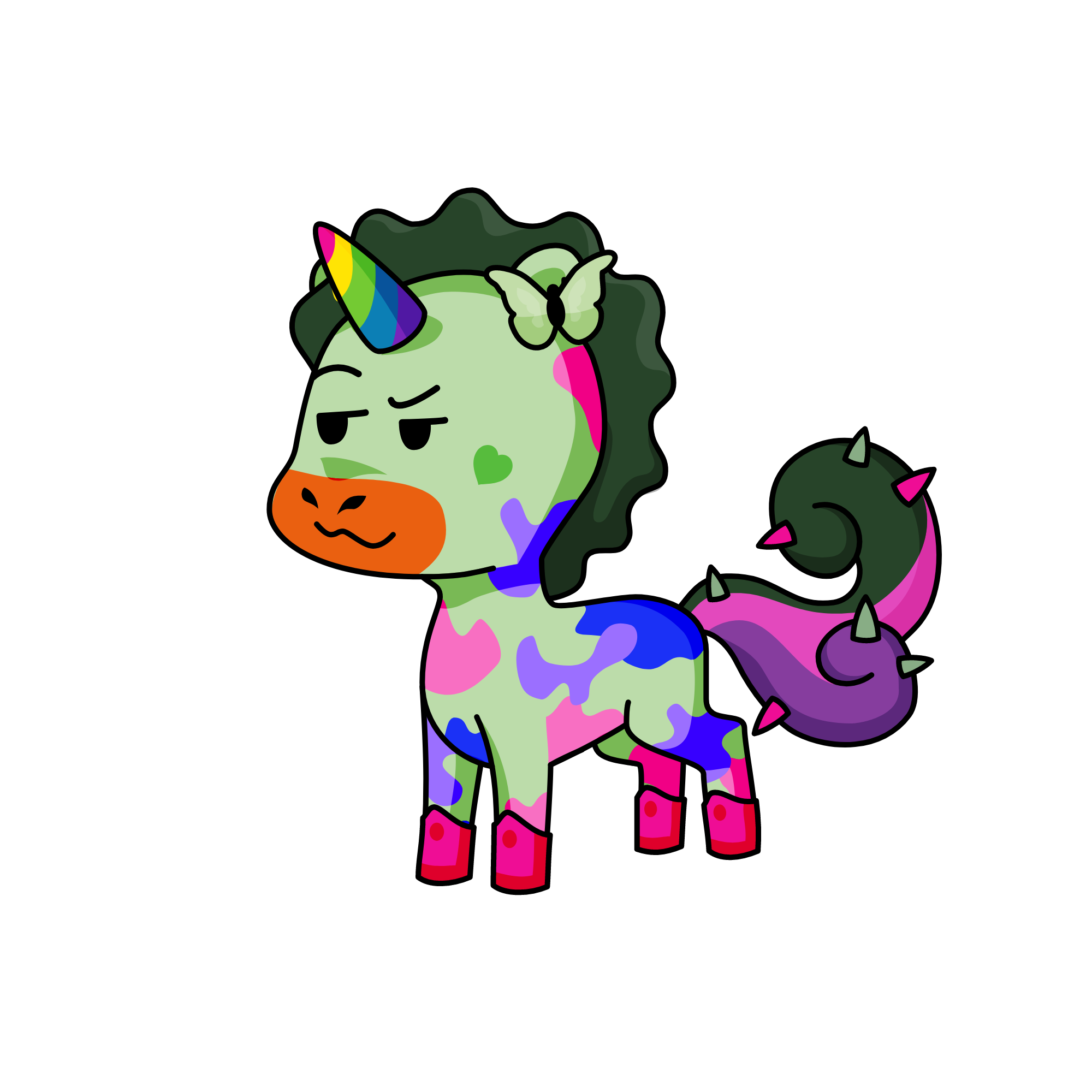 arcoiris, the unicorn