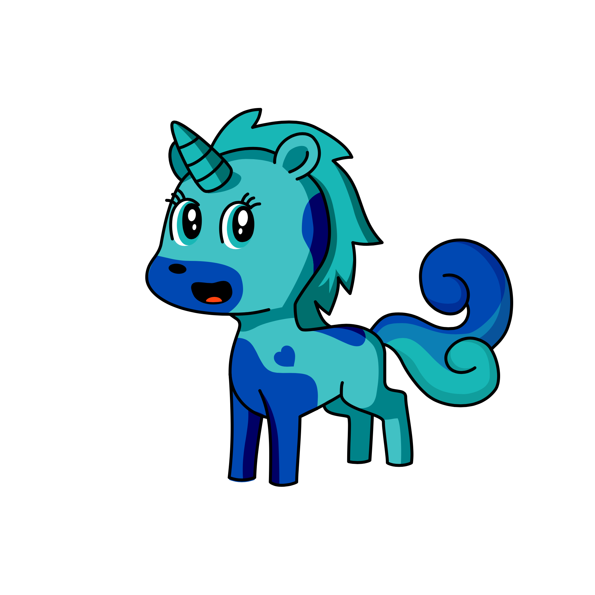 Froster, the unicorn