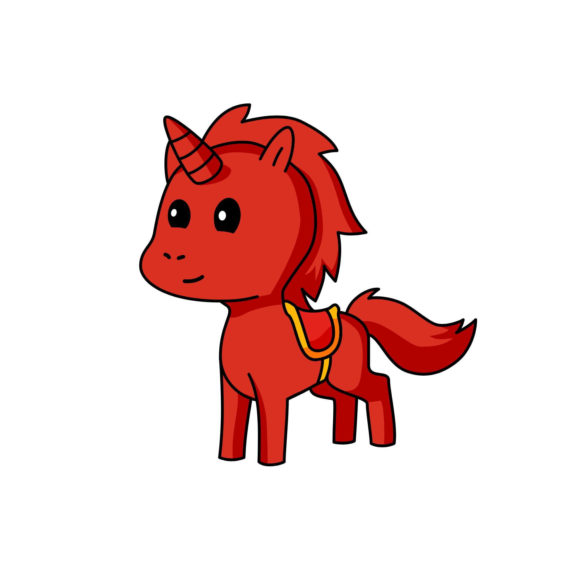 Asoene, the unicorn