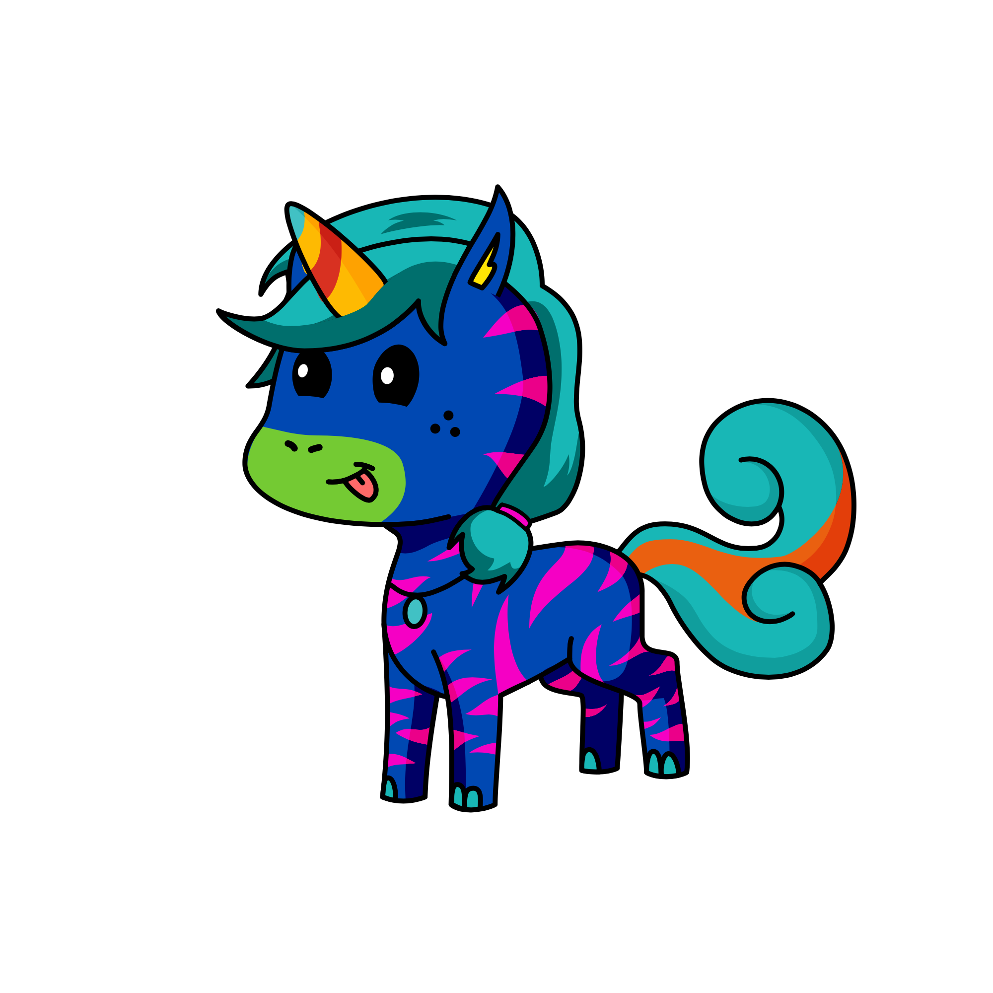 T, the unicorn