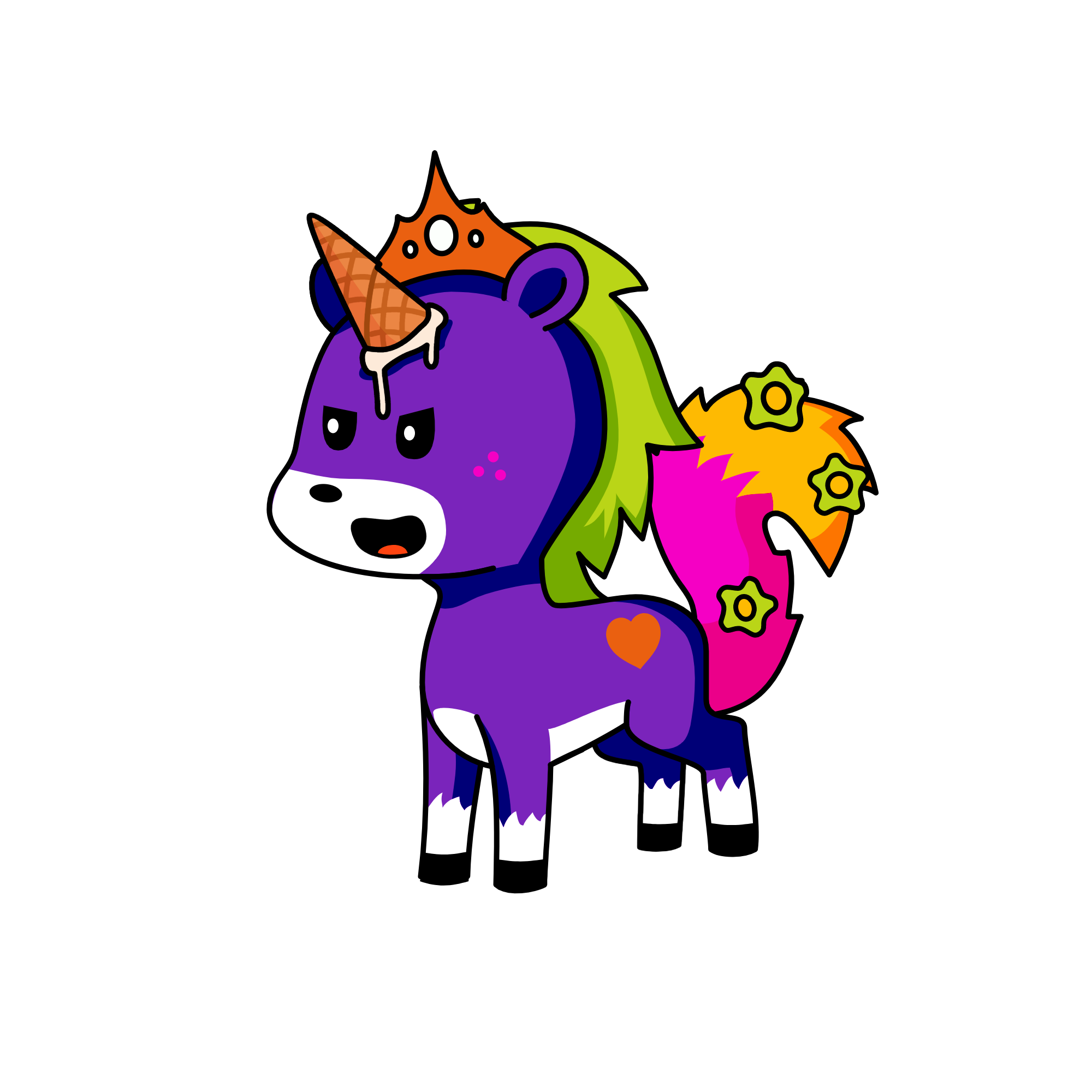 dead unicorn, the unicorn